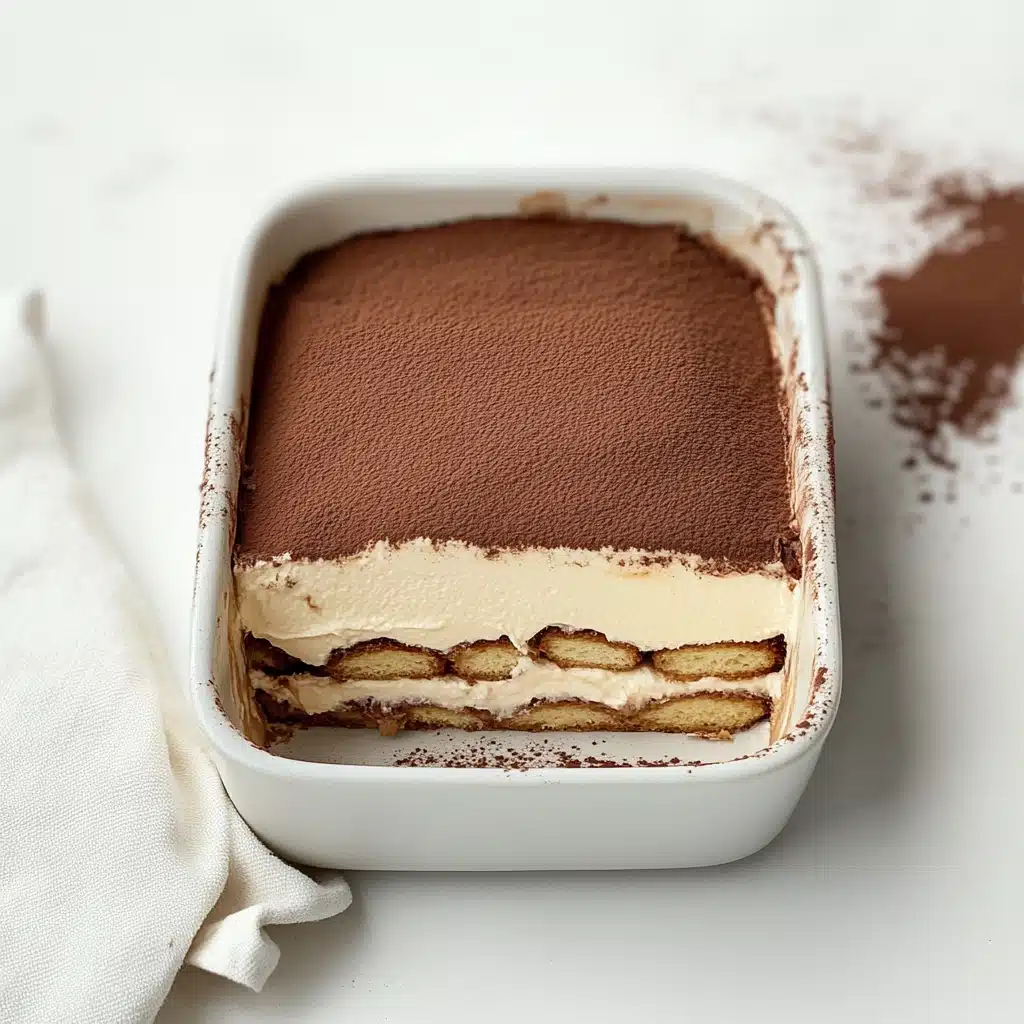 Decadent Espresso-Infused Italian Tiramisu Recipe - Recipe Image