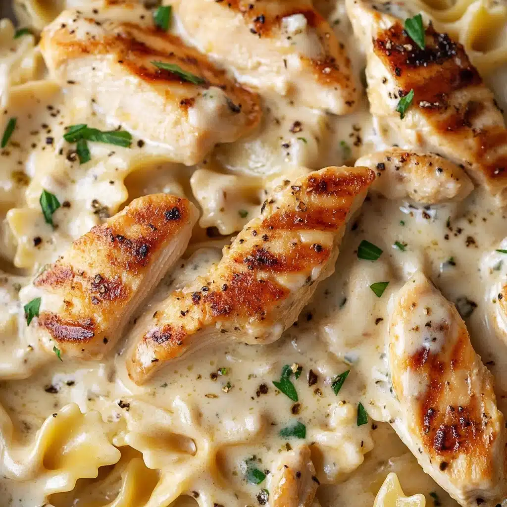 Creamy Garlic Parmesan Chicken Pasta Recipe - Recipe Image