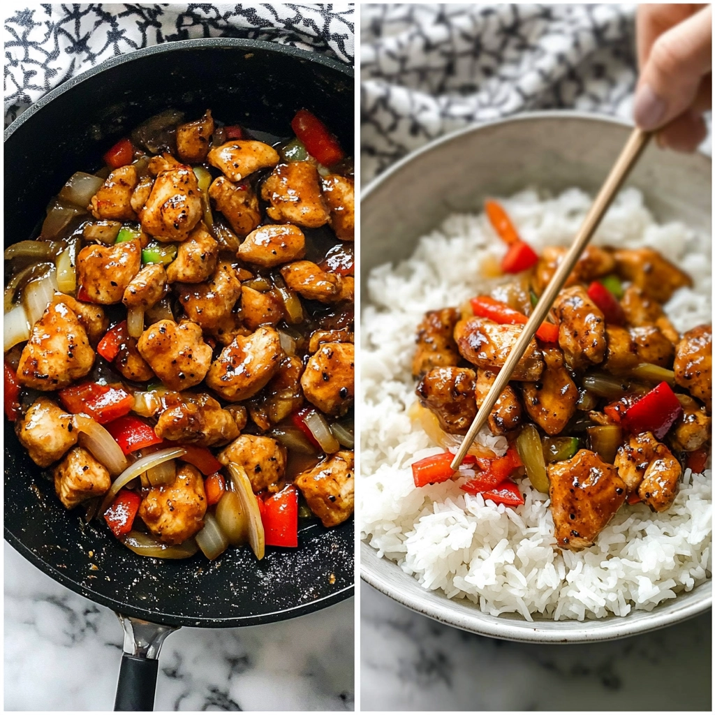 Peppery Chicken Stir-Fry Recipe - Recipe Image
