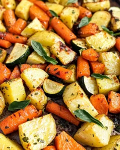 Garlic Herb Roasted Vegetable Medley Recipe