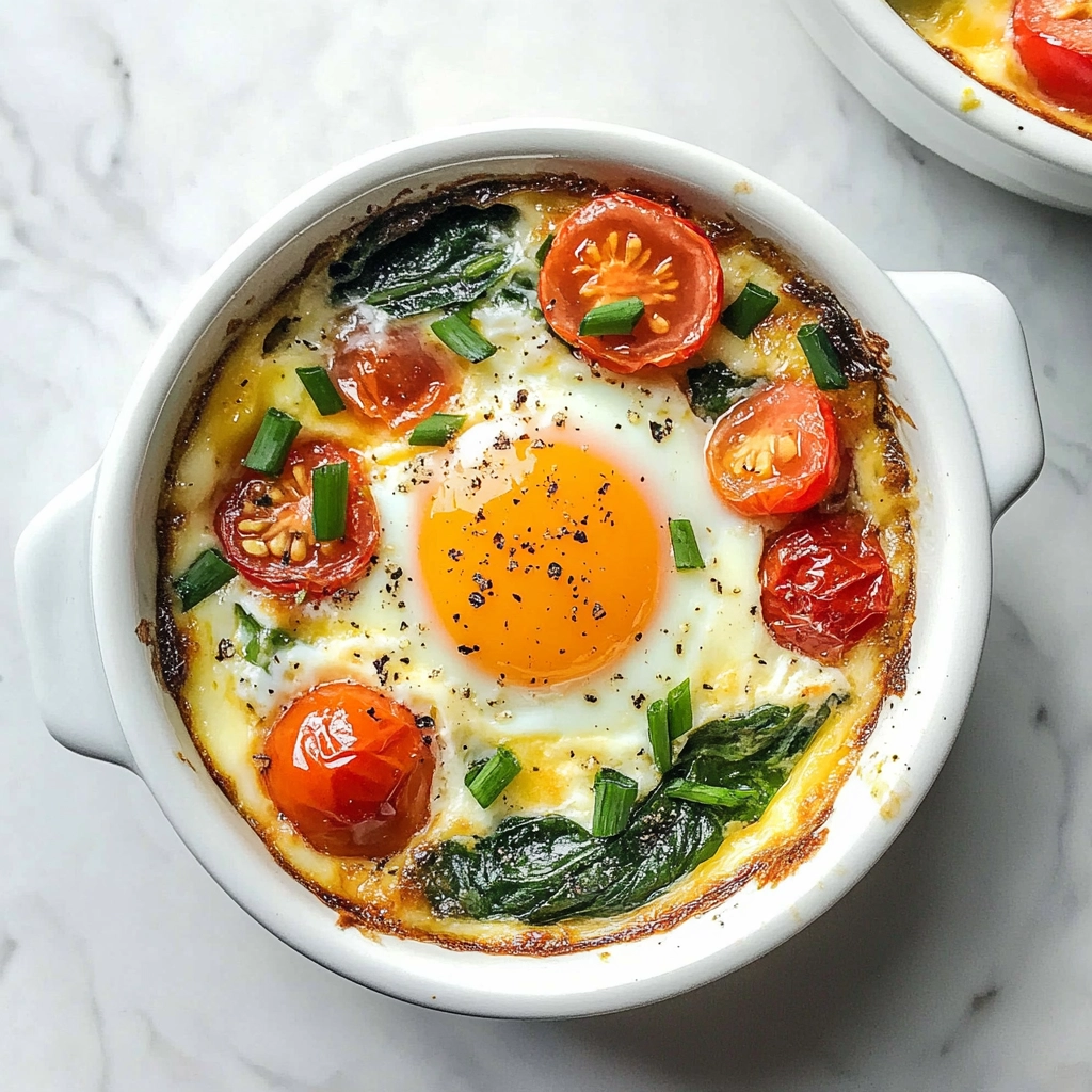 Baked Feta Eggs Recipe - Recipe Image