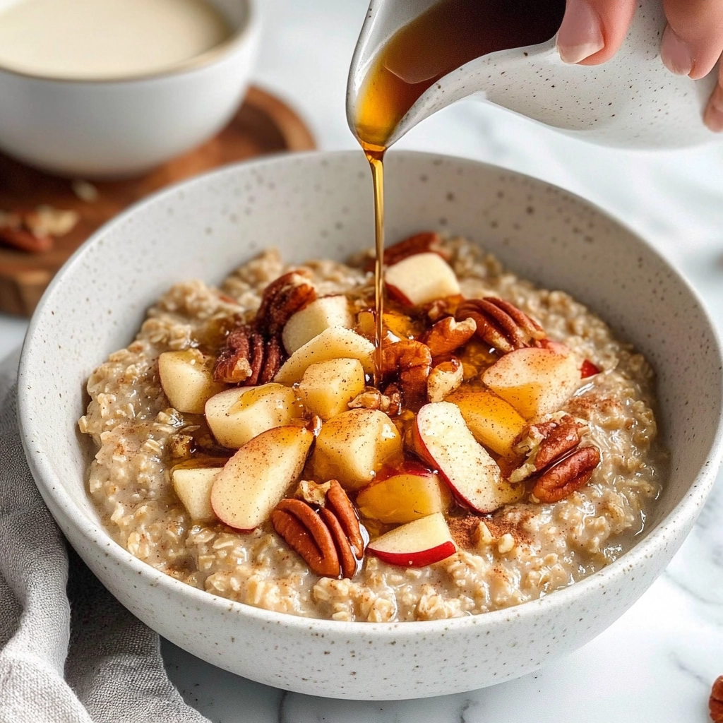Apple Cinnamon Oatmeal Recipe - Recipe Image