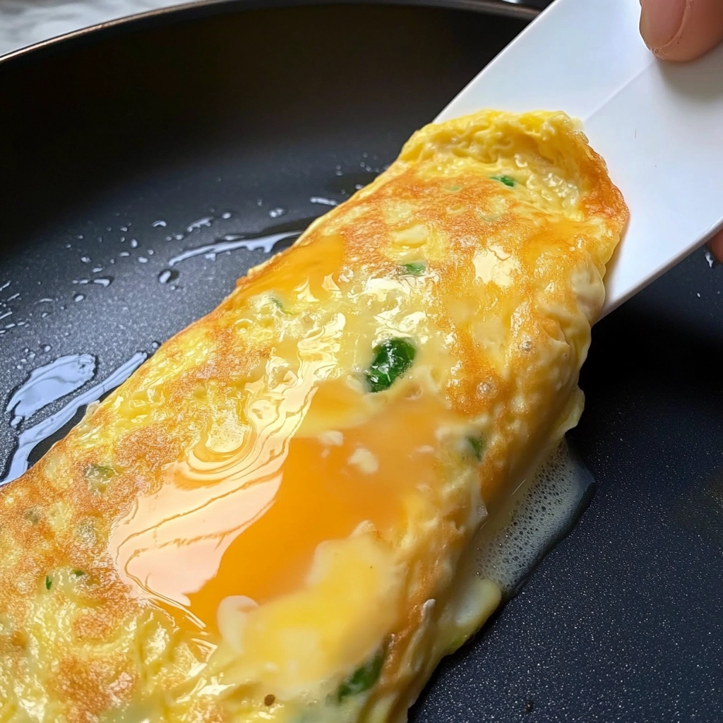 Gyeran Mari (Korean Rolled Omelette) Recipe - Recipe Image