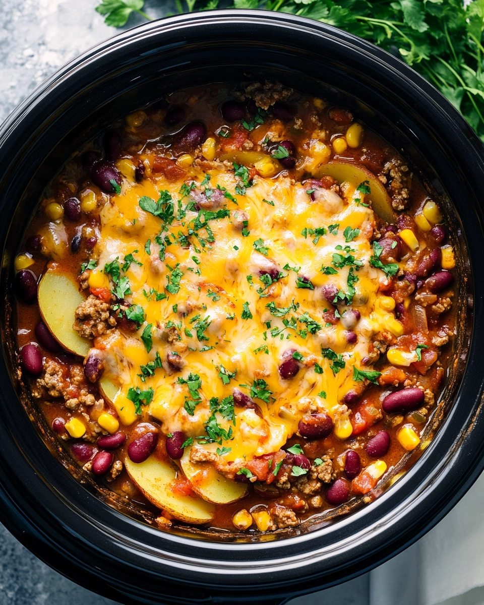 Crockpot Cowboy Casserole Recipe