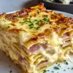 Ham and Cheese Lasagna Recipe