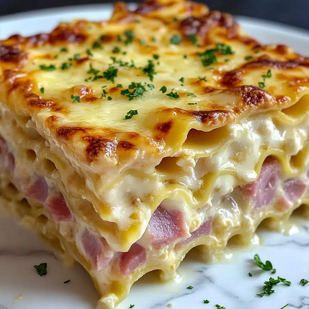 Ham and Cheese Lasagna Recipe - Recipe Image