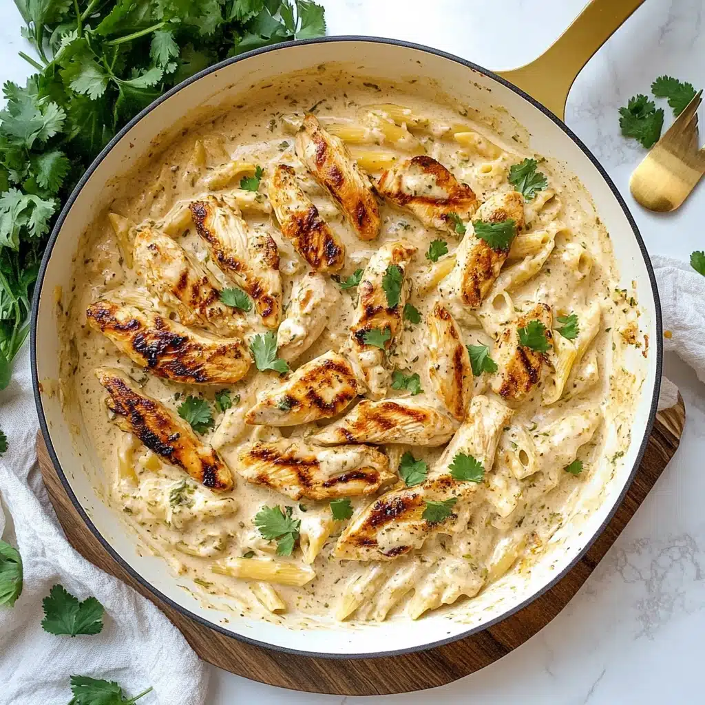 Chicken Garlic Parmesan Pasta Recipe - Recipe Image