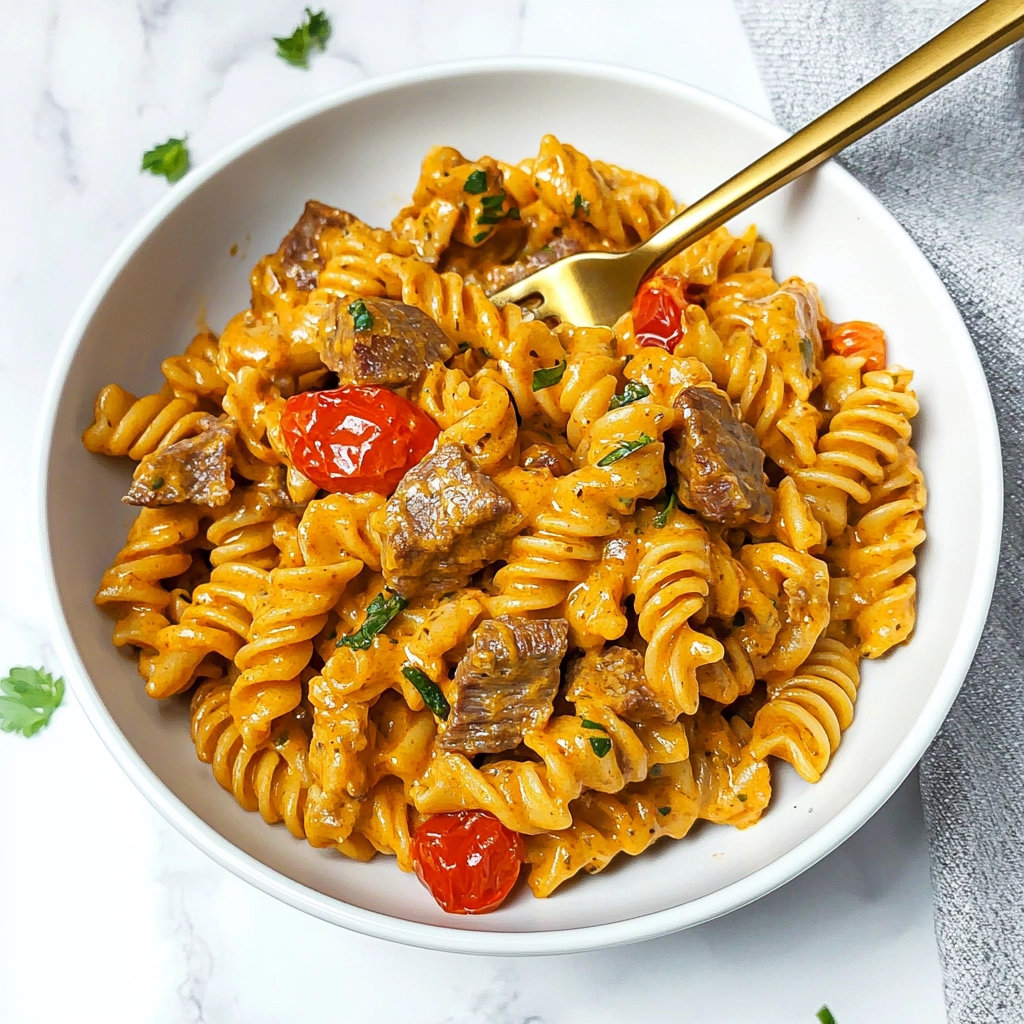Creamy Tomato Chicken Pasta Recipe - Recipe Image