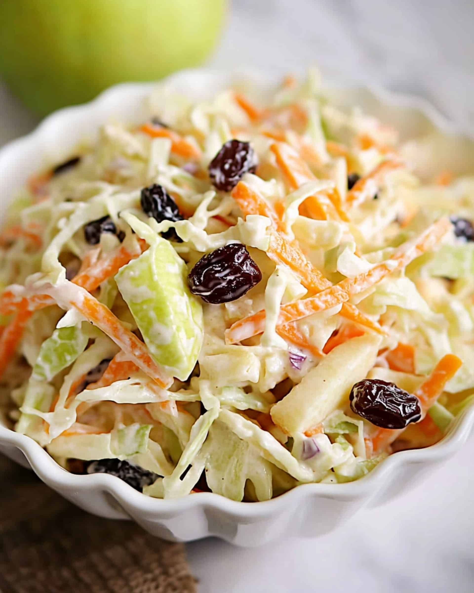 Apple Cranberry Poppy Seed Slaw Recipe
