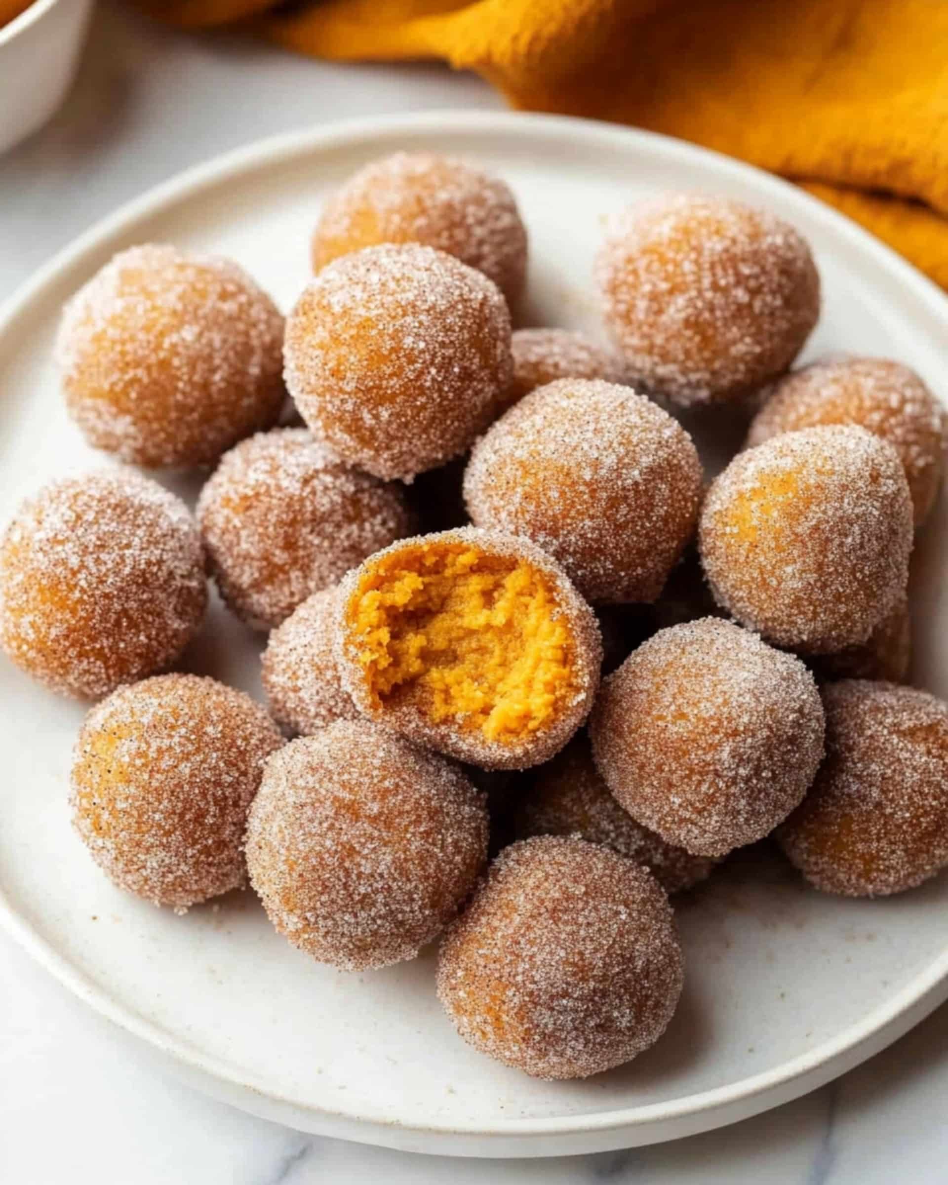 Mini Cinnamon Sugar Pumpkin Muffins Recipe