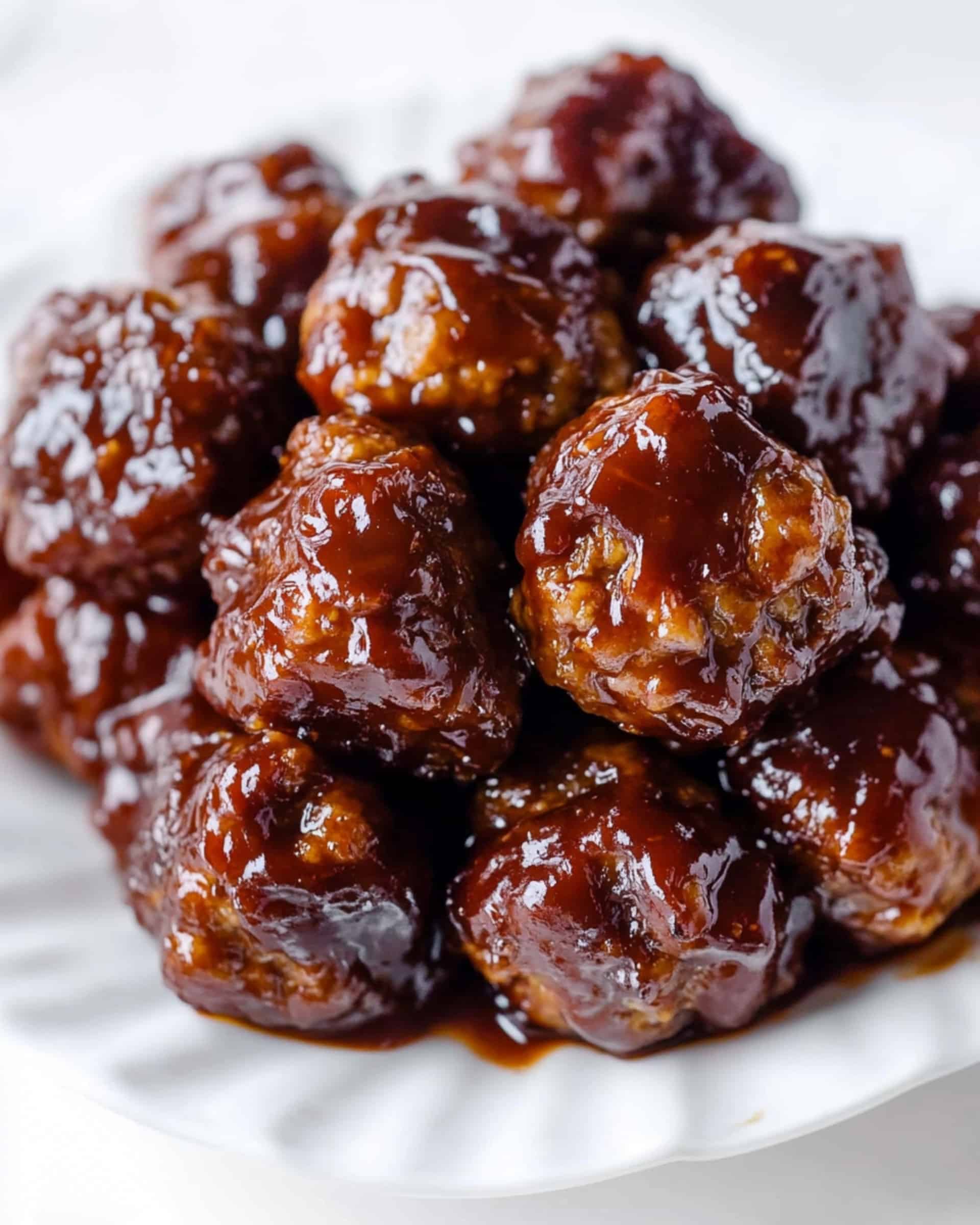 Crock Pot Cheddar BBQ Meatballs Recipe