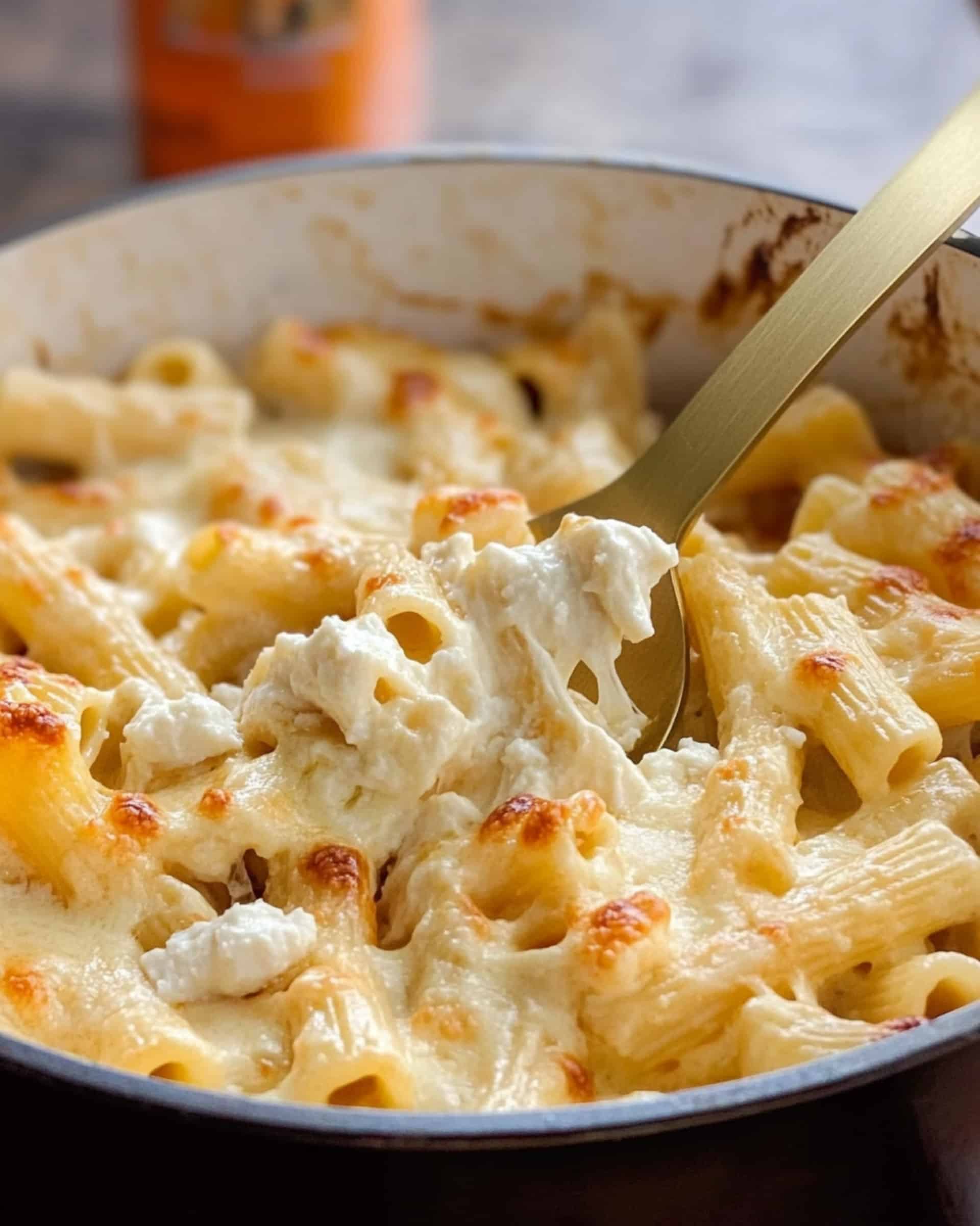 One-Pot Creamy Buffalo Chicken Pasta Recipe