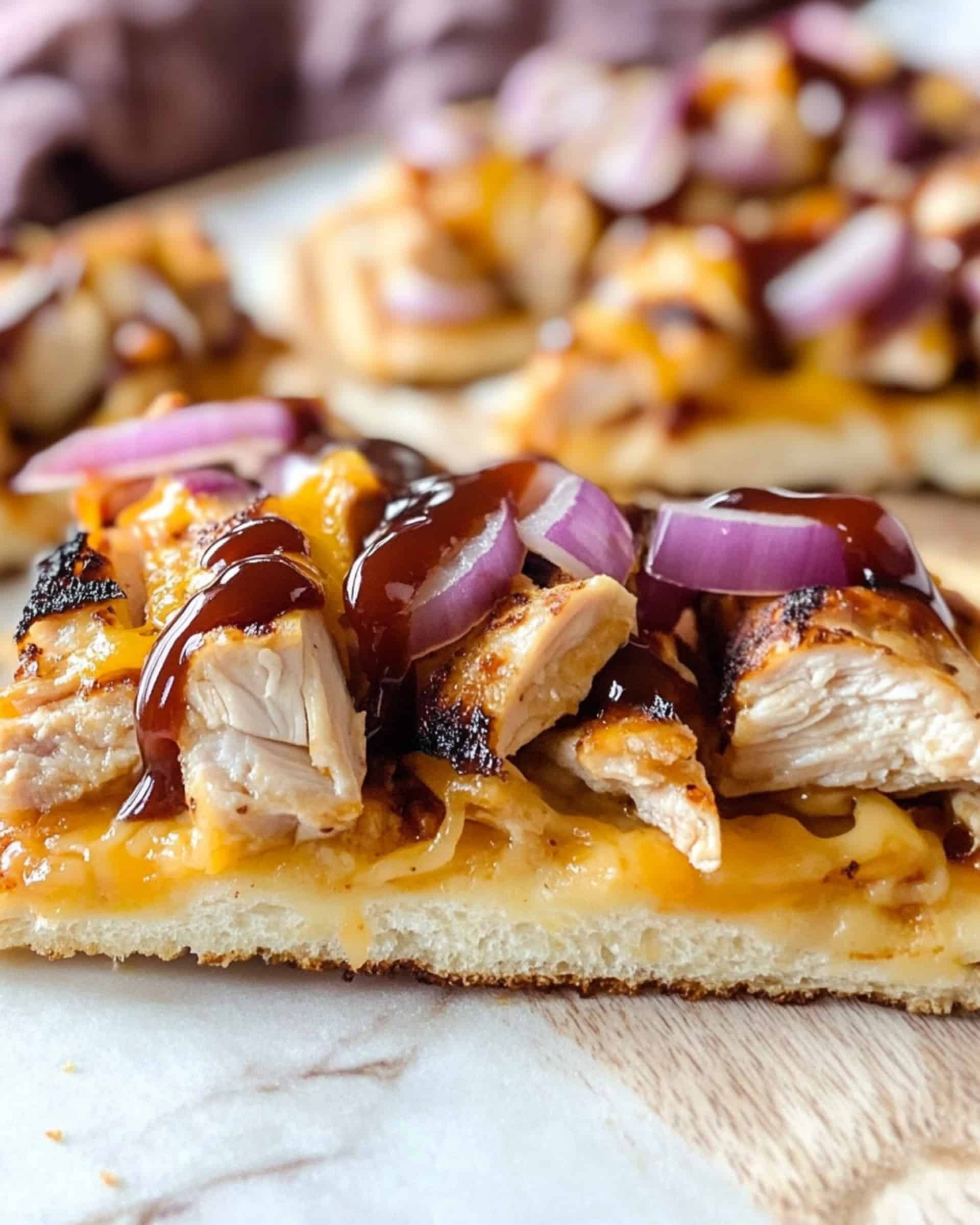 BBQ Chicken French Bread Pizza Recipe