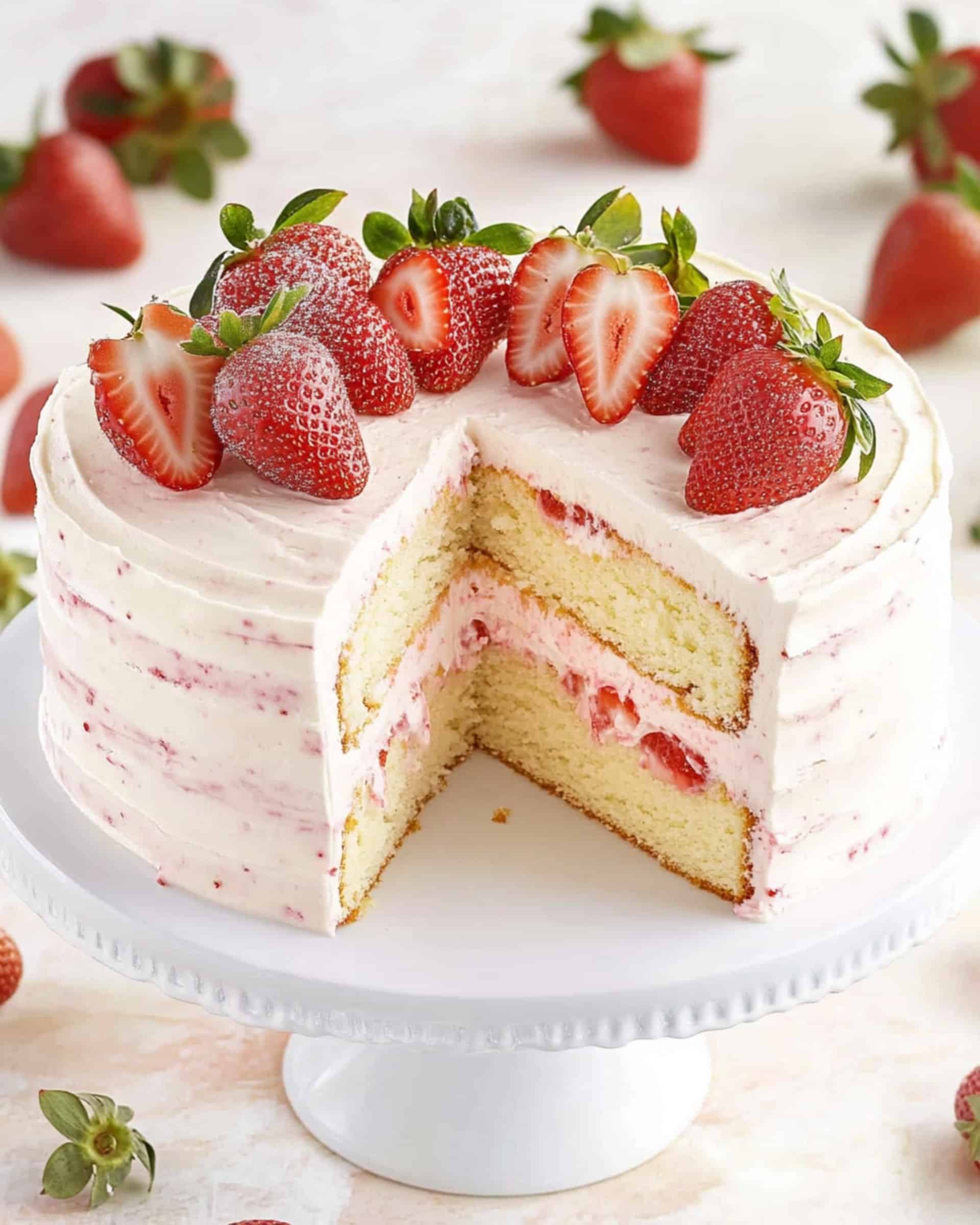 Strawberry Shortcake Cheesecake Recipe