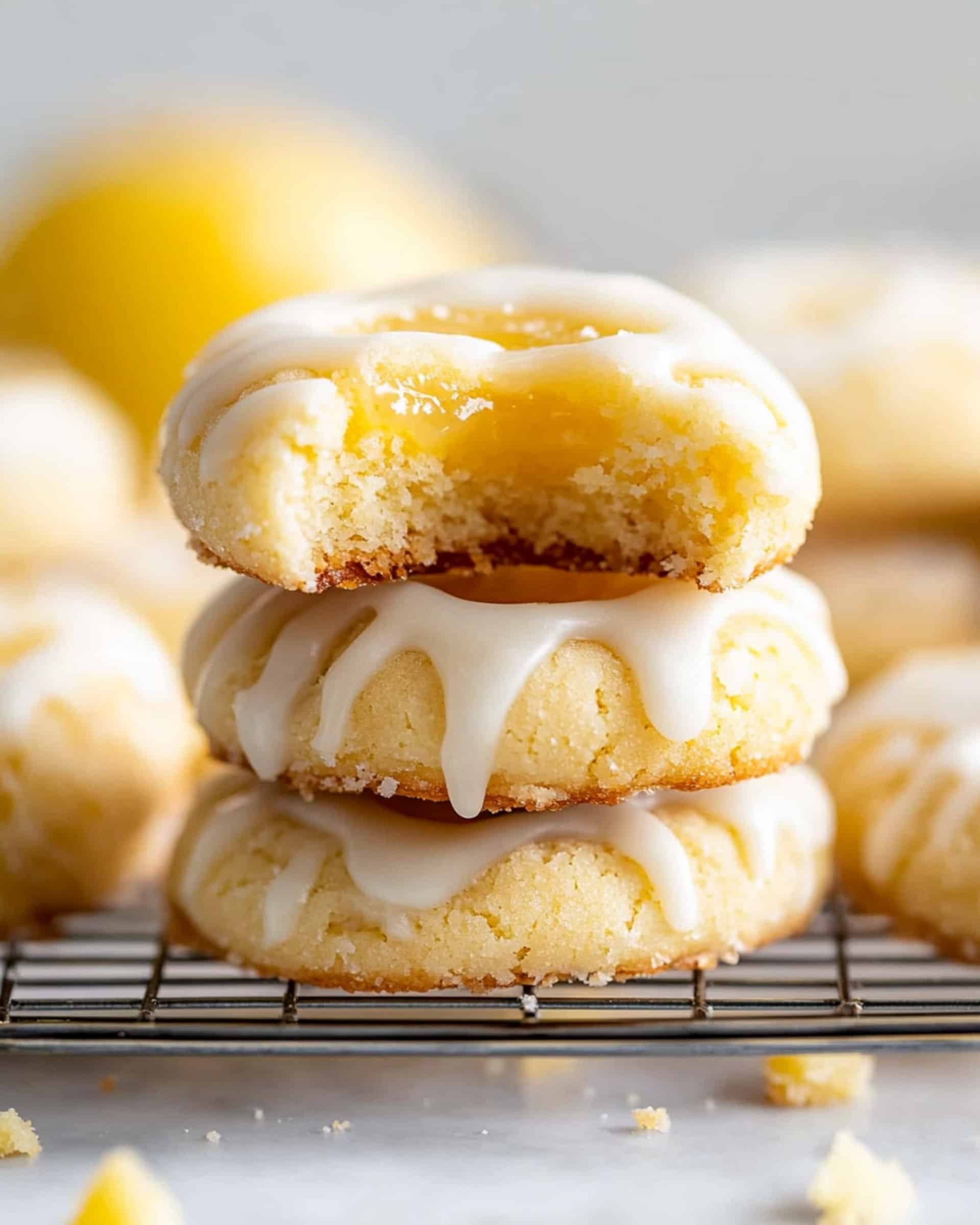 Lemon Thumbprint Cookies Recipe