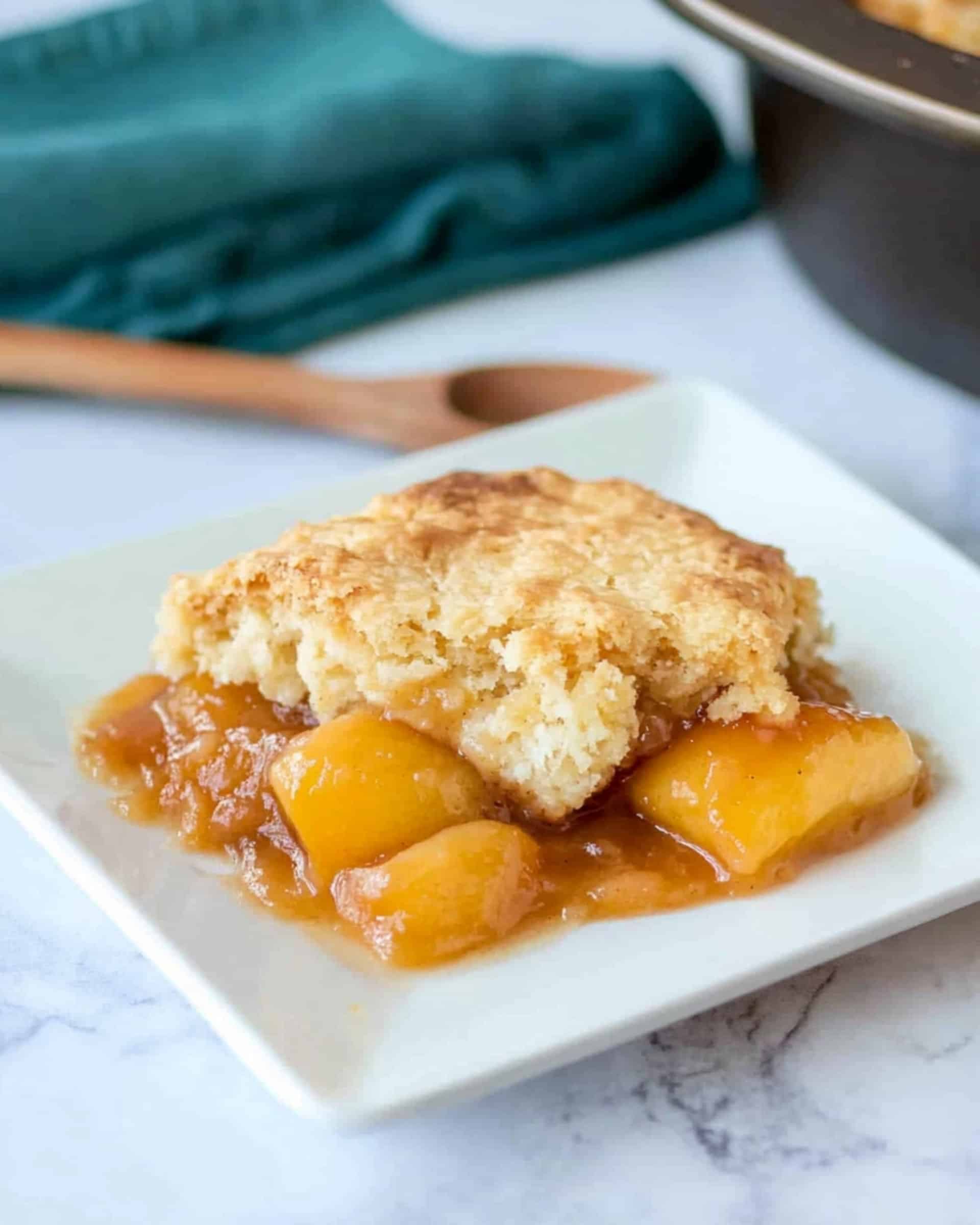 Best Peach Cobbler Recipe in Cast Iron Skillet