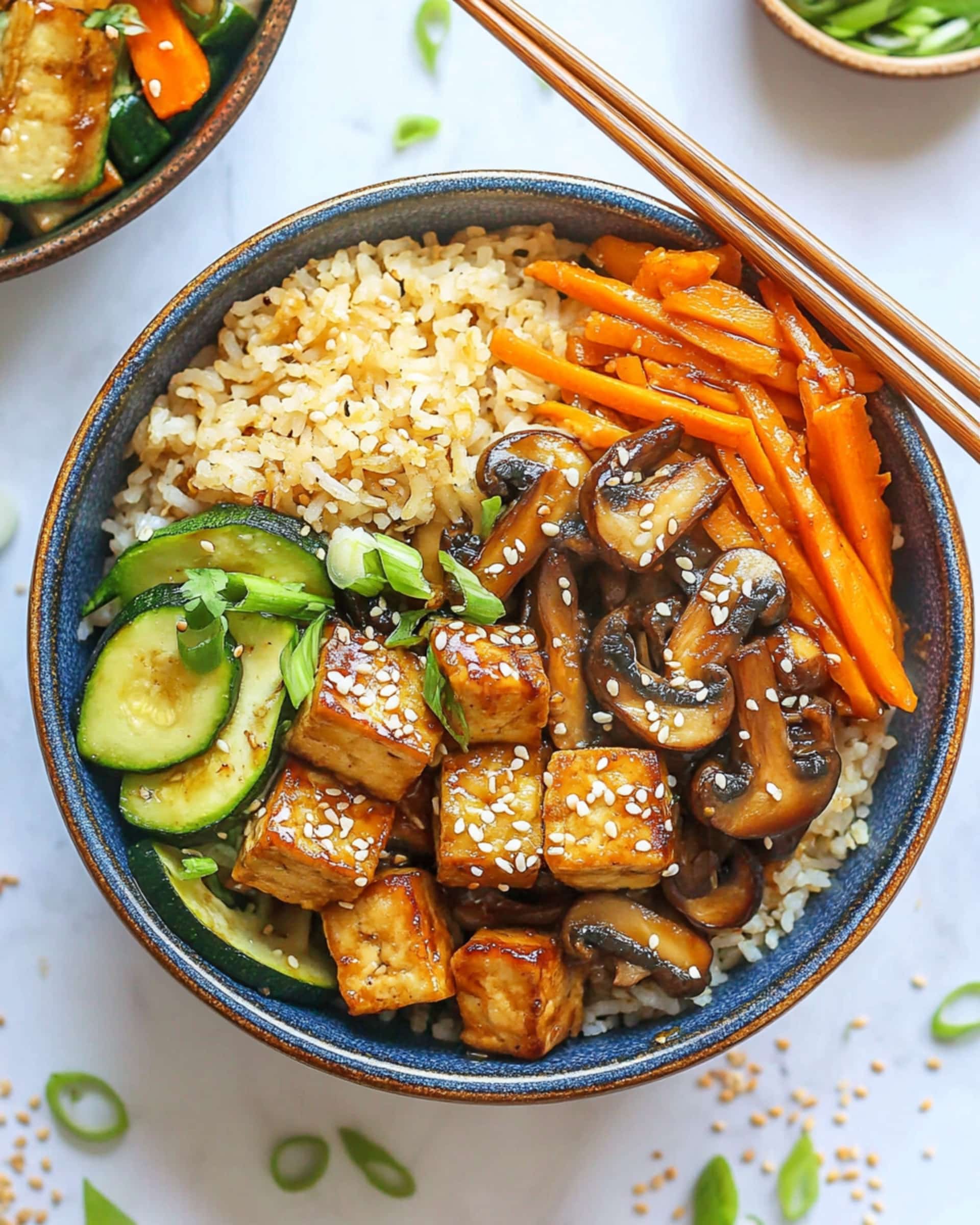Homemade Hibachi Style Chicken Bowls Recipe