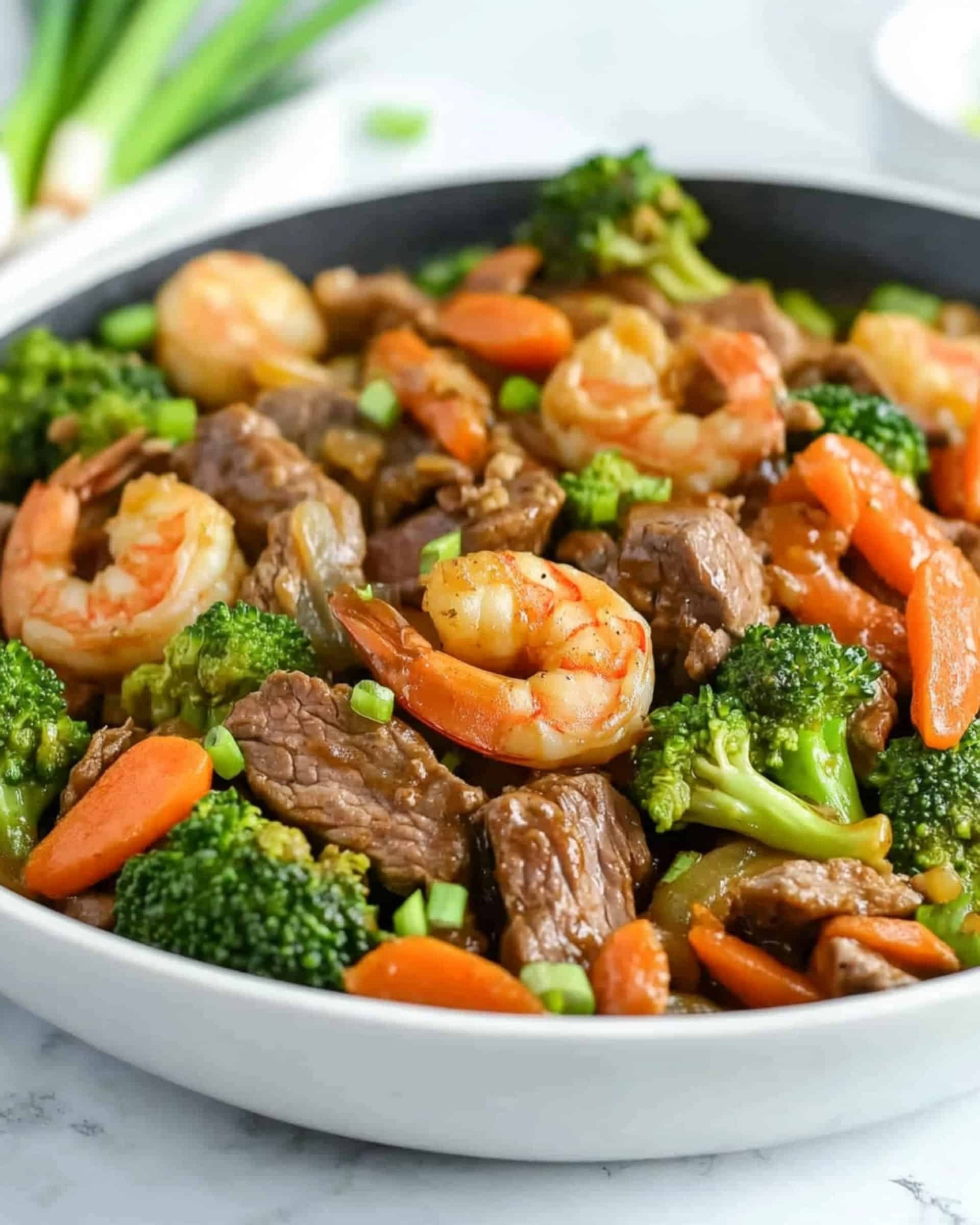 Steak and Shrimp Stir Fry Recipe