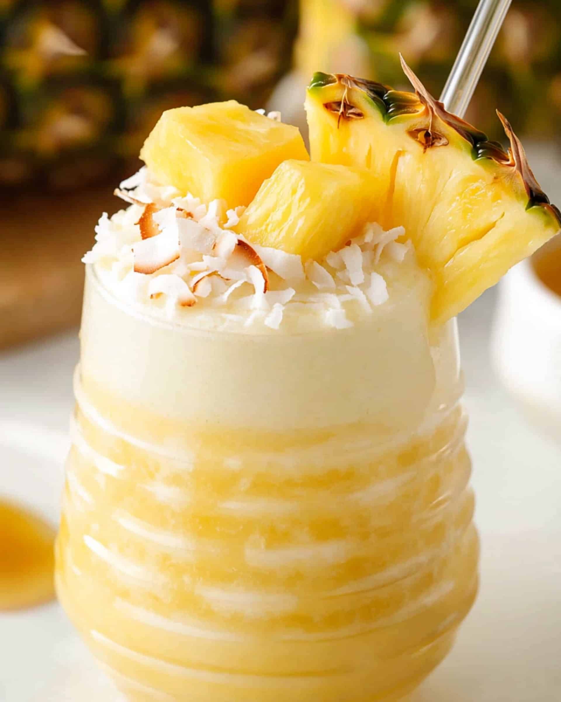 High Protein Tropical Cottage Cheese Smoothie Recipe