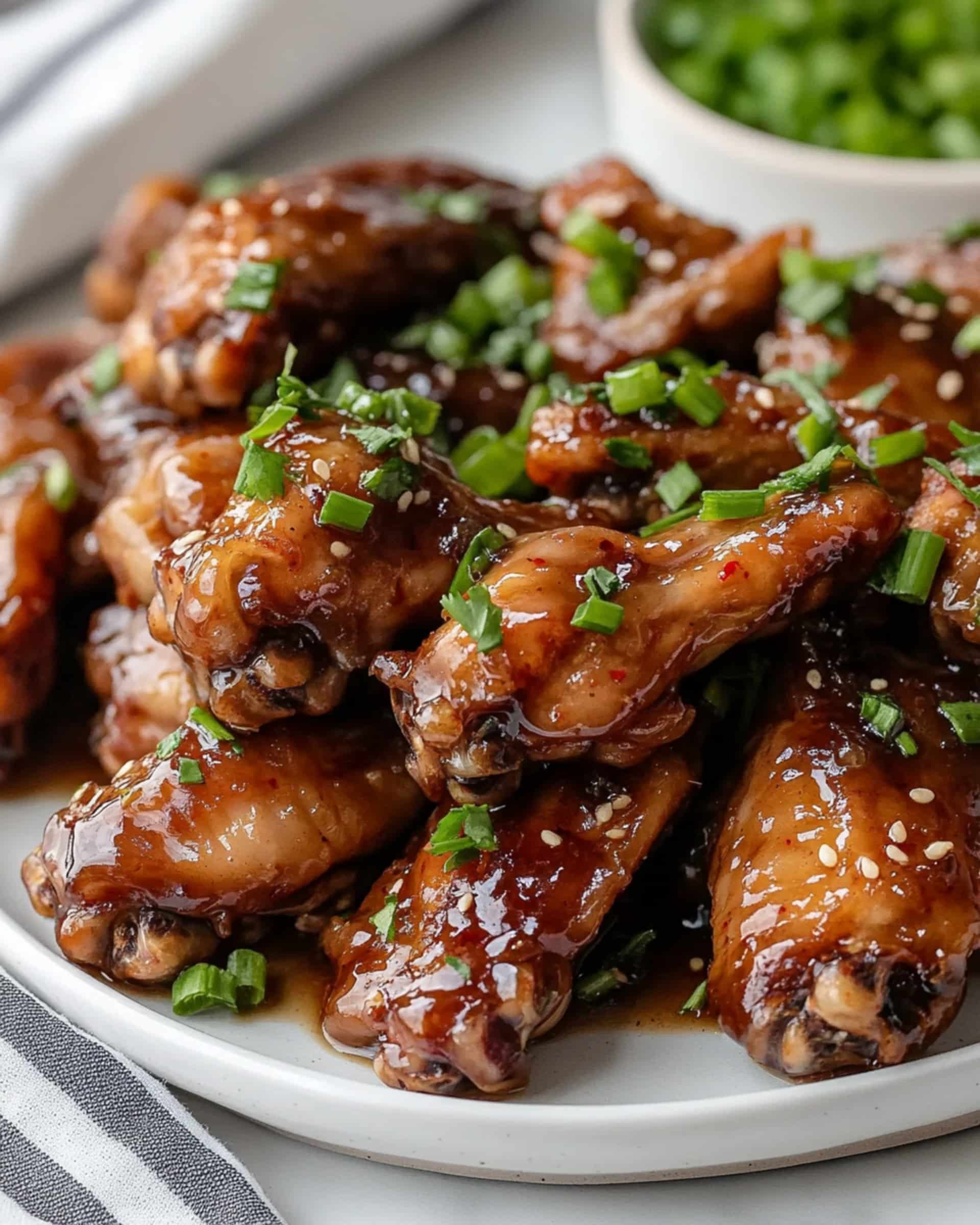 Honey Garlic Wings Recipe