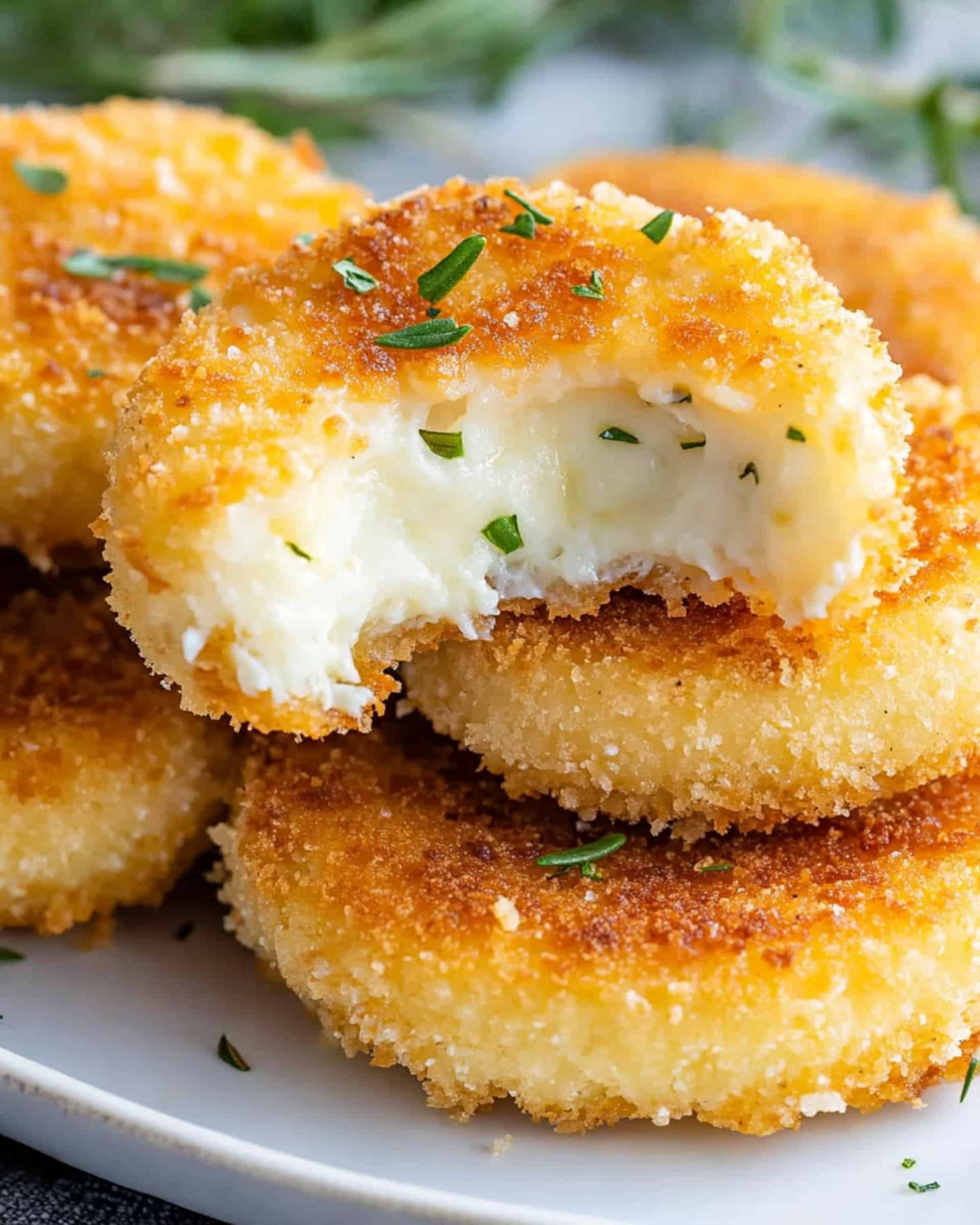 Crispy Fried Goat Cheese Recipe