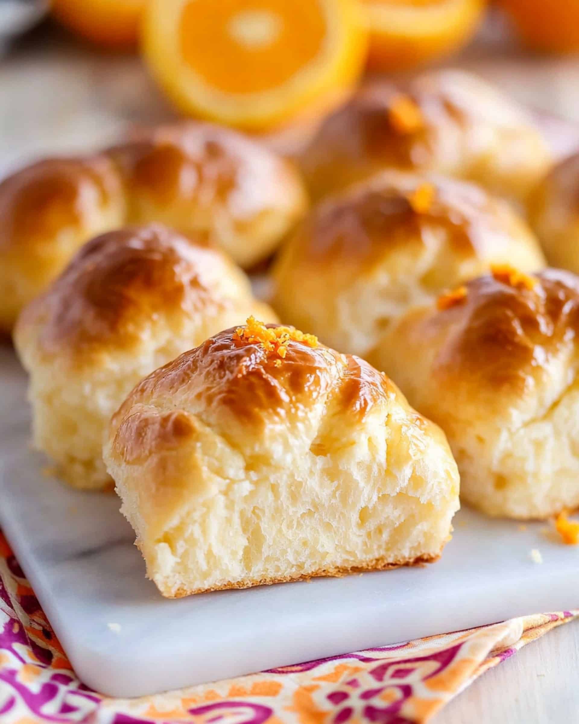 Sweet Roll Orange Knots Recipe