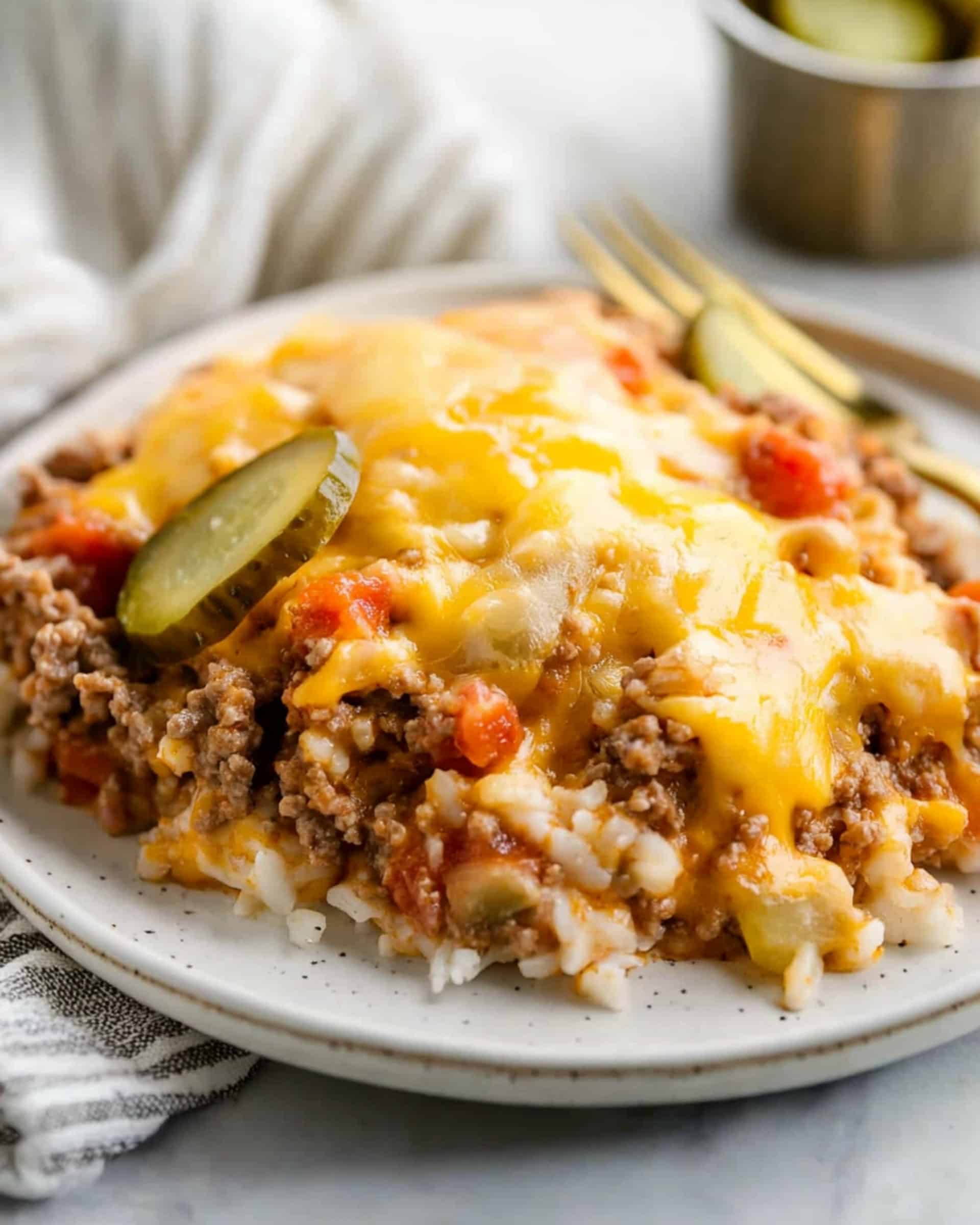 Instant Pot Cheeseburger Casserole Recipe