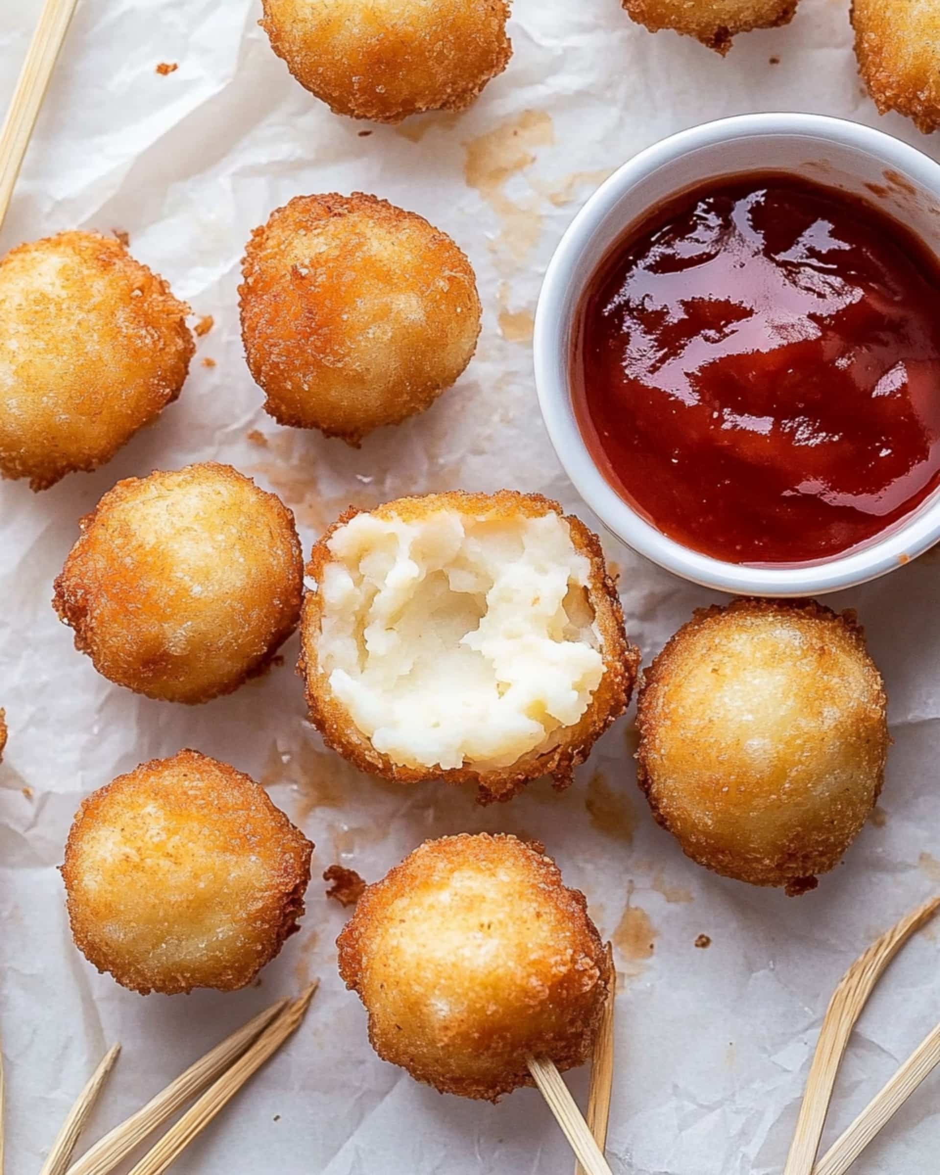 Fried Mashed Potato Balls Recipe