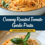 Roasted Tomato and Garlic Ricotta Pasta Recipe