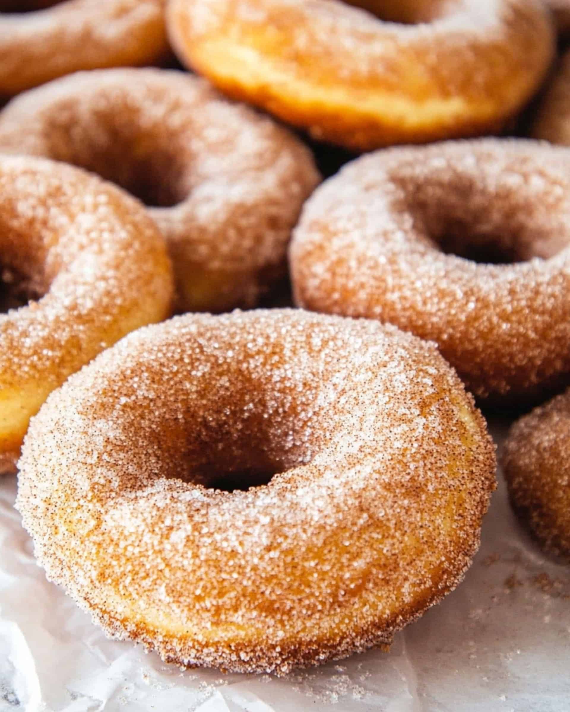 Baked Cinnamon Sugar Donuts Recipe