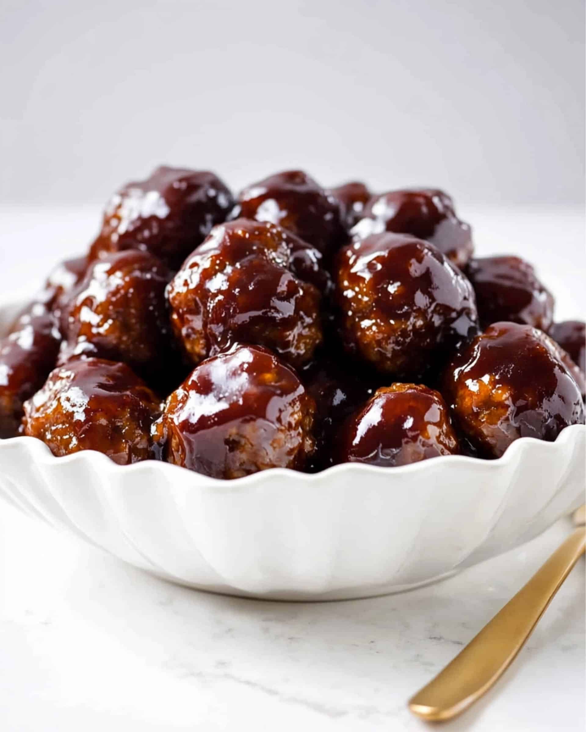 Crock Pot Cheddar BBQ Meatballs Recipe