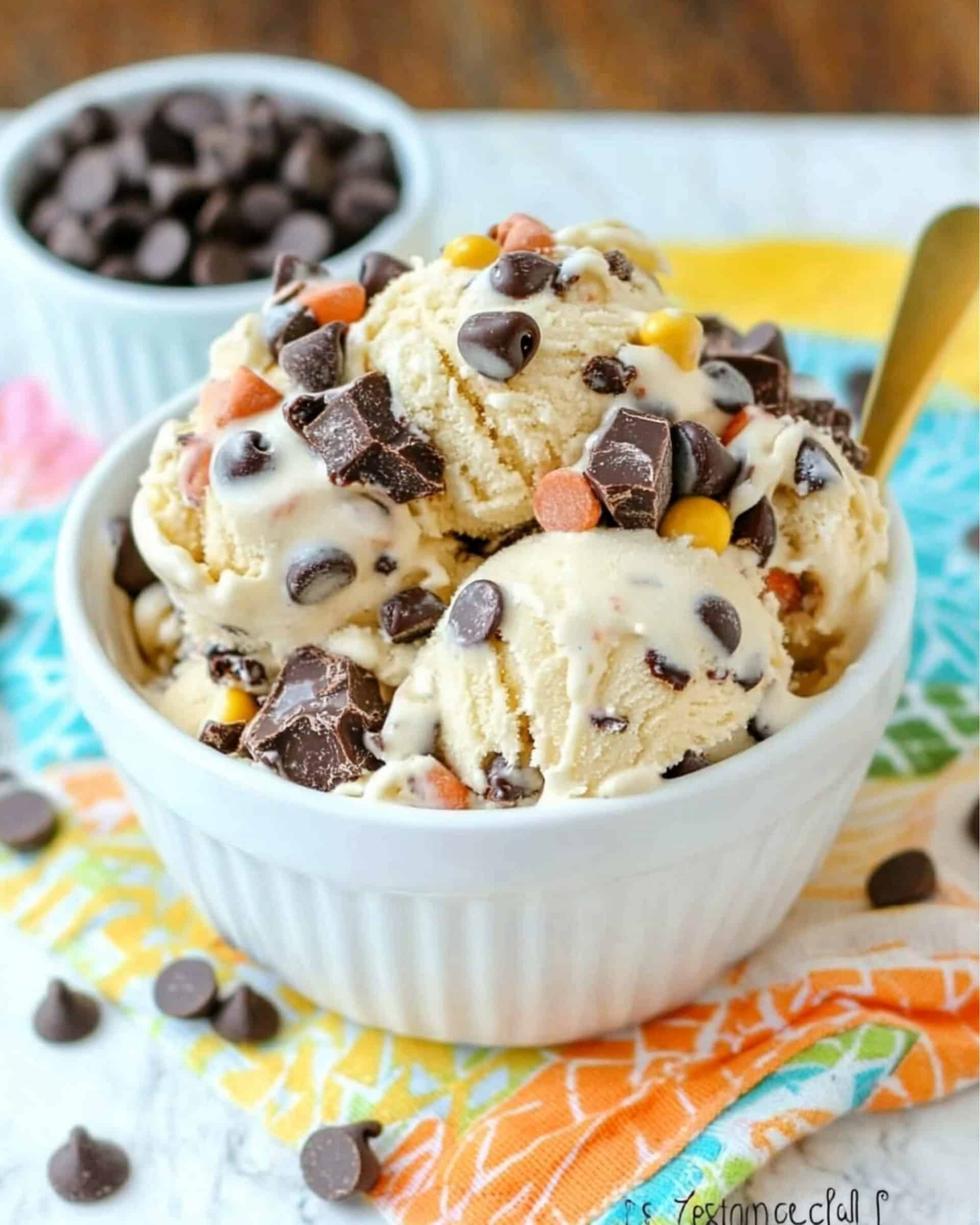 Chocolate Chip Cookie Dough Ice Cream Recipe