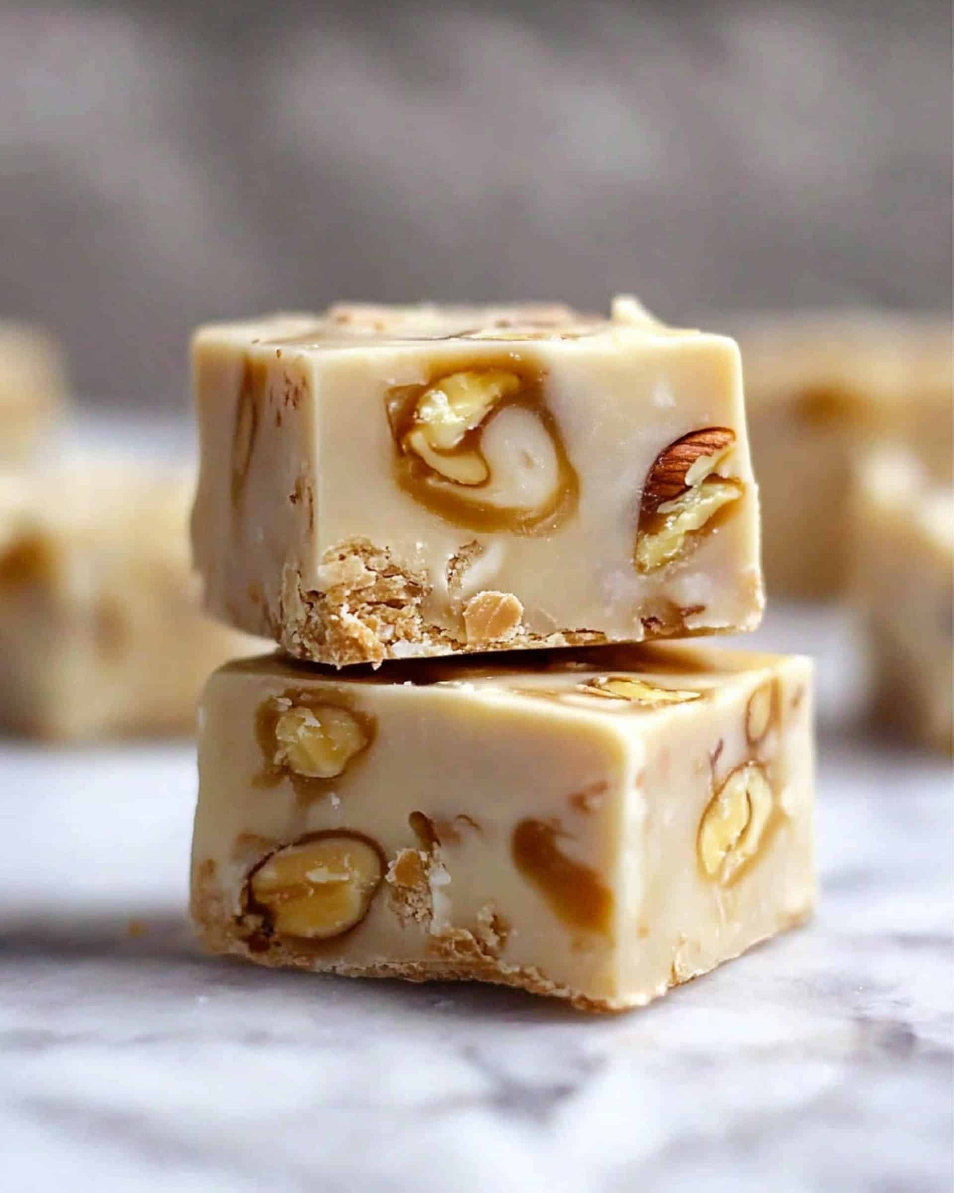 Caramel Pecan White Chocolate Fudge Recipe