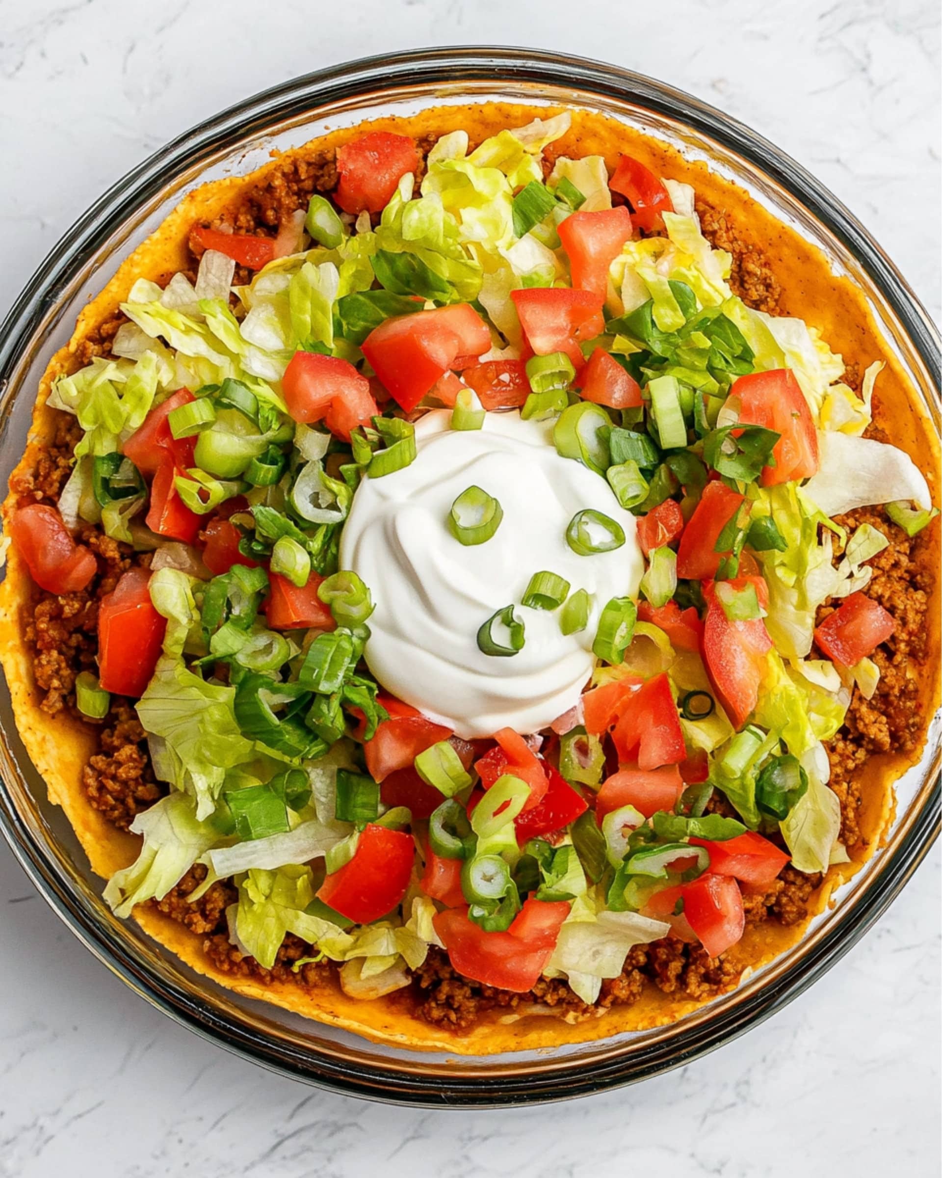 Pillsbury Crescent Roll Taco Bake Recipe
