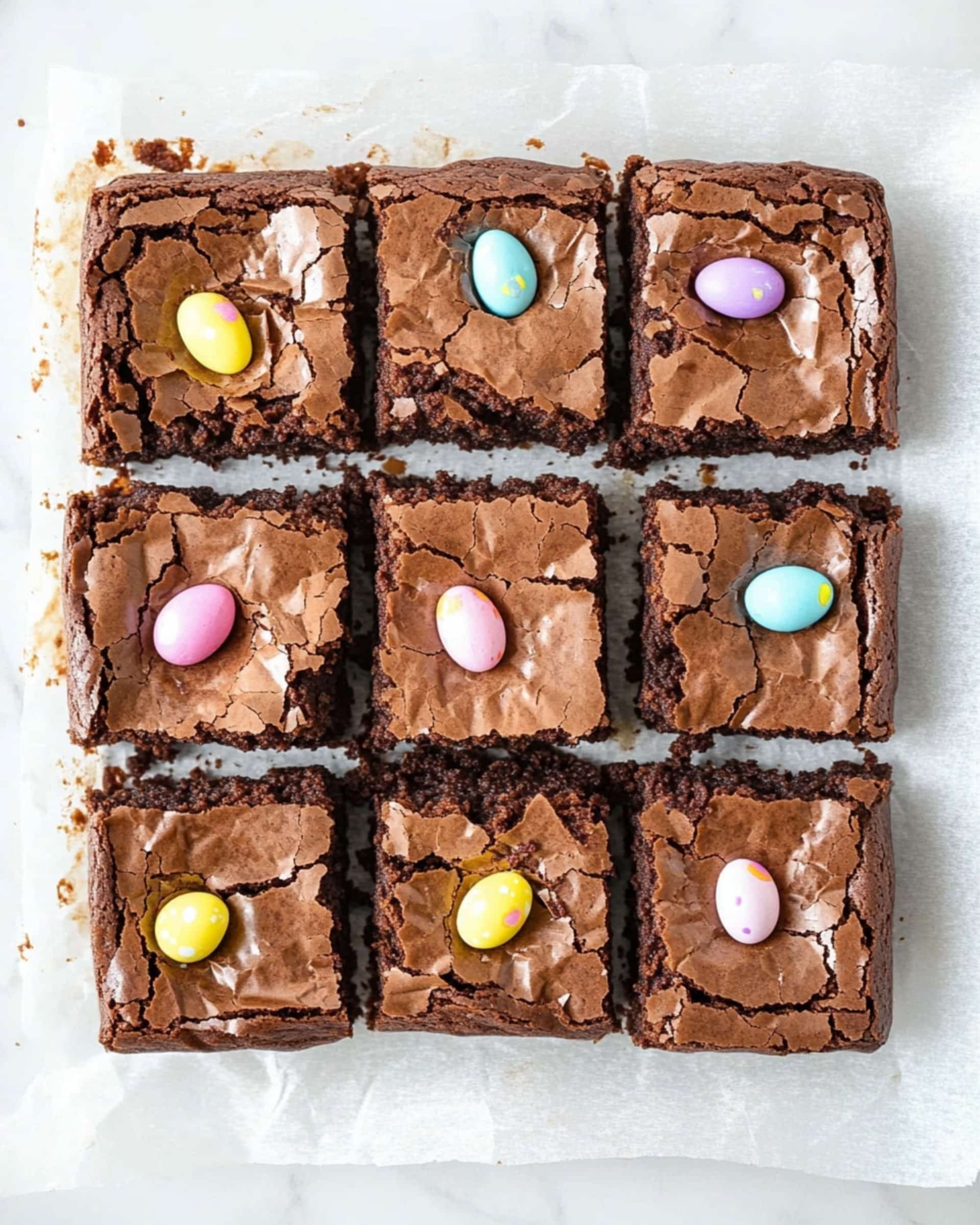 Mini Egg Nutella Brownies Recipe