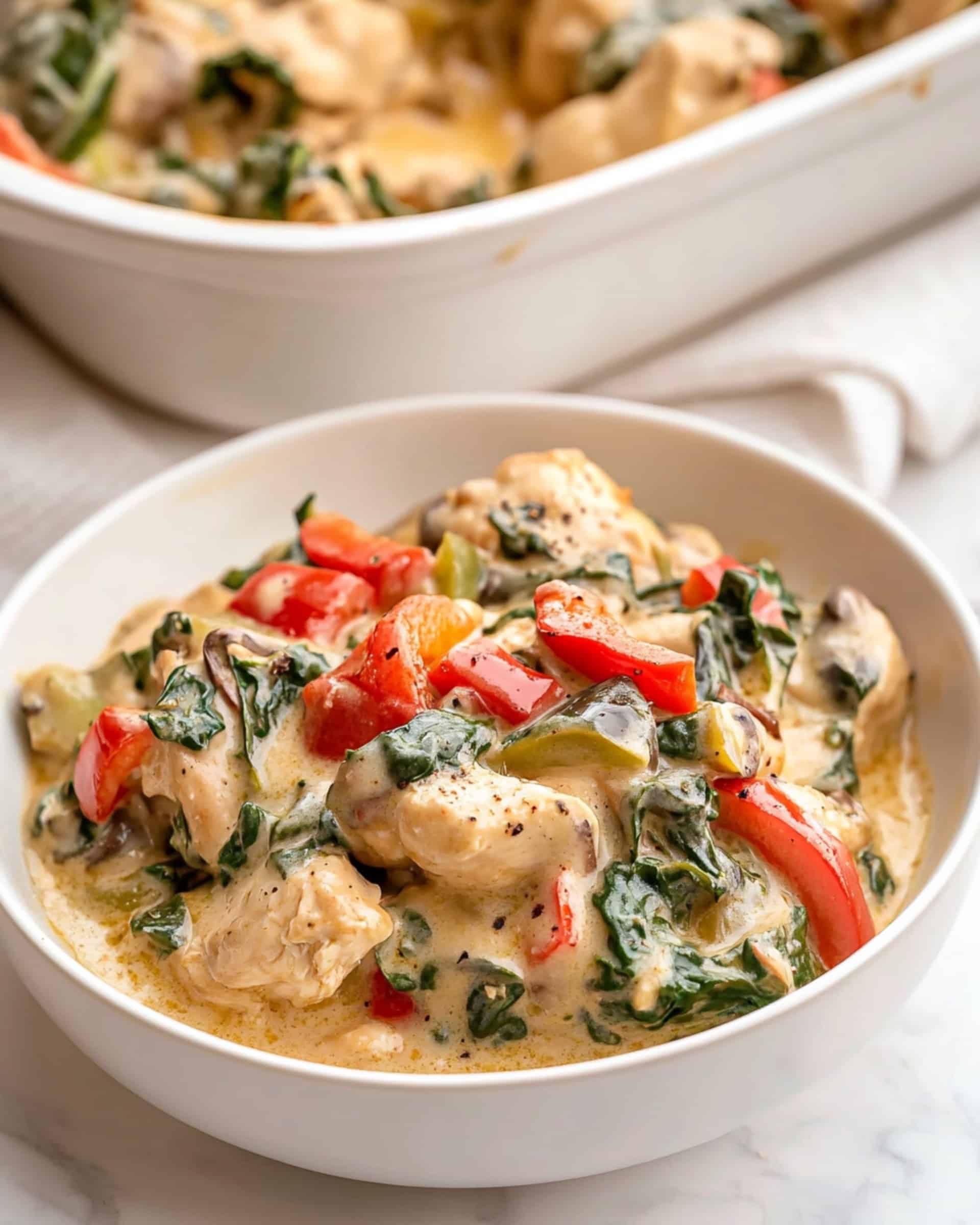 Creamy Chicken and Veggie Casserole Recipe