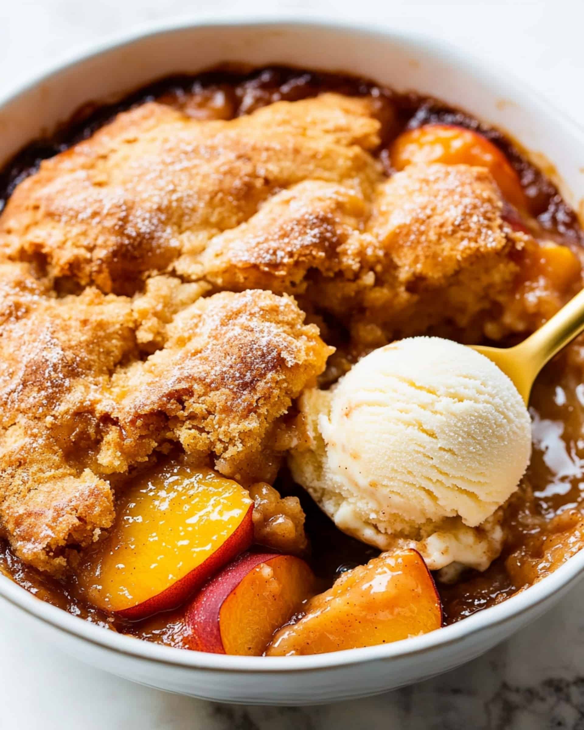 Perfect Peach Cobbler Recipe