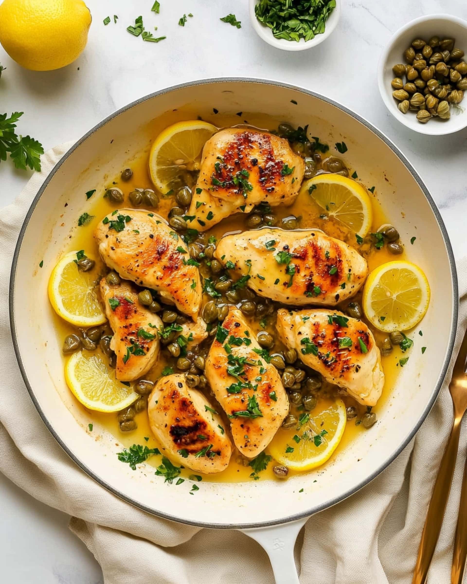 Easy Chicken Piccata Recipe (Gluten-Free)
