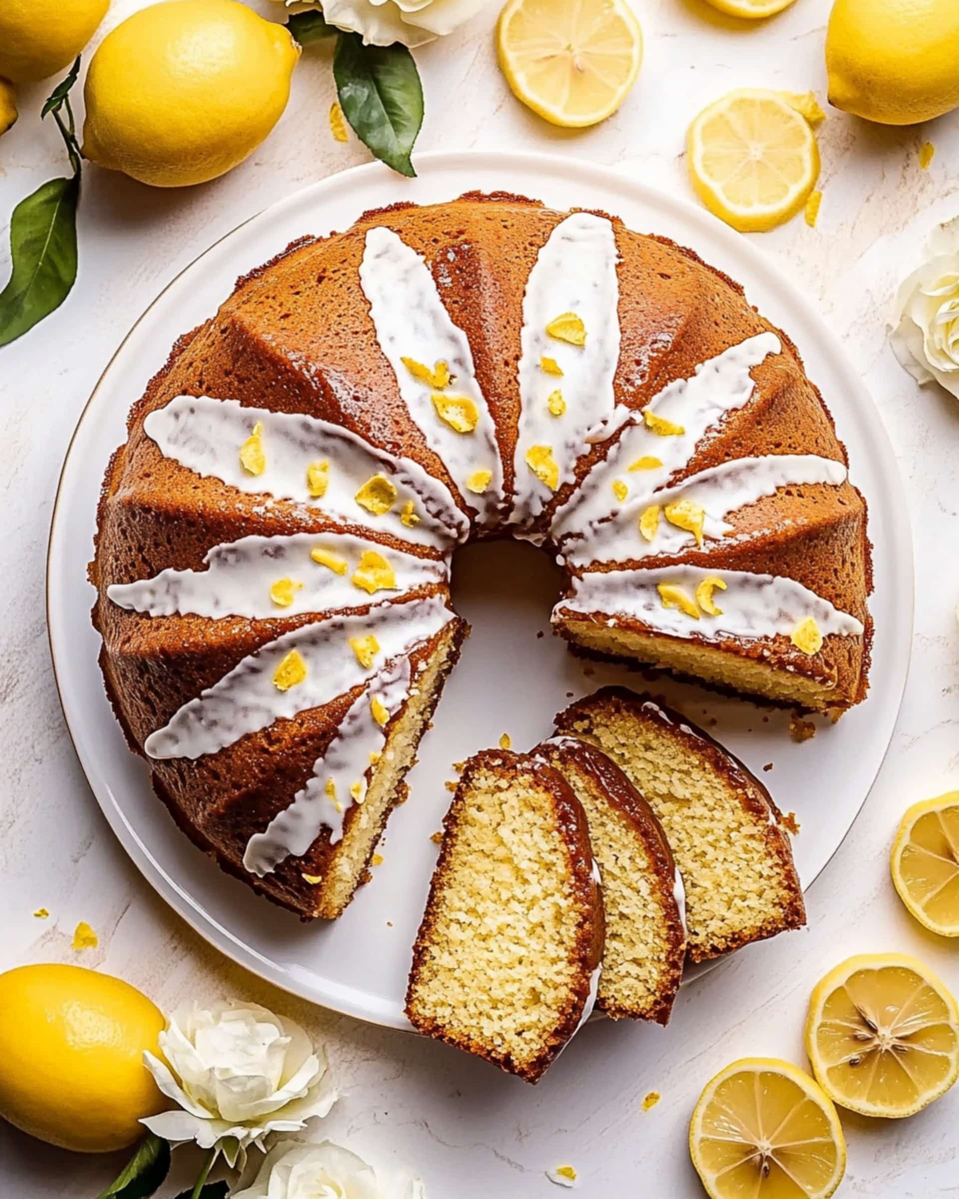Lemon Bundt Cake Recipe