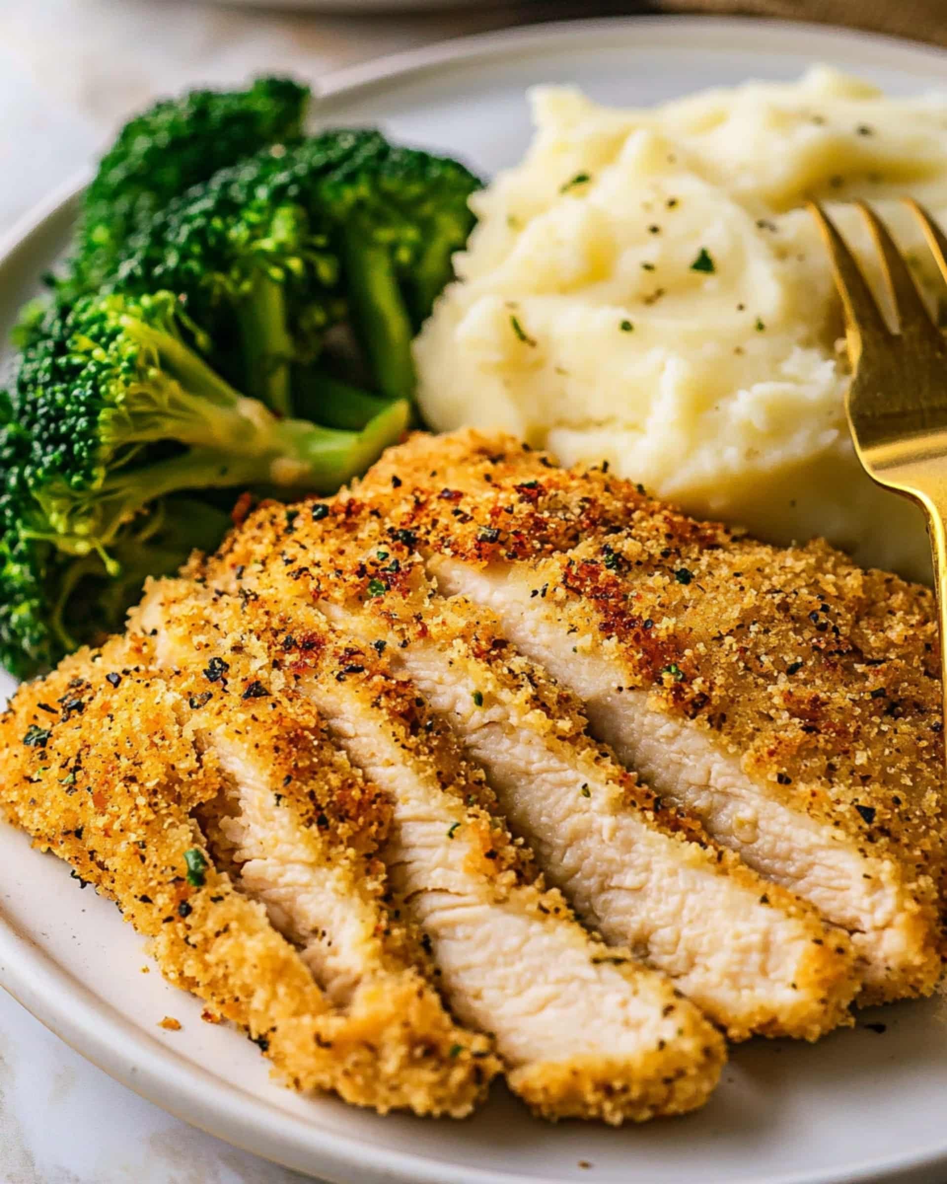 Crispy Baked Chicken Cutlets Recipe