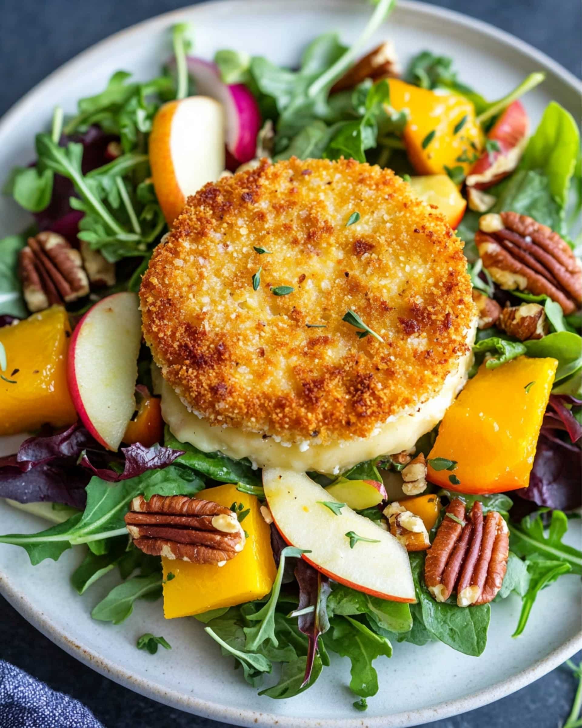 Crispy Fried Goat Cheese Recipe