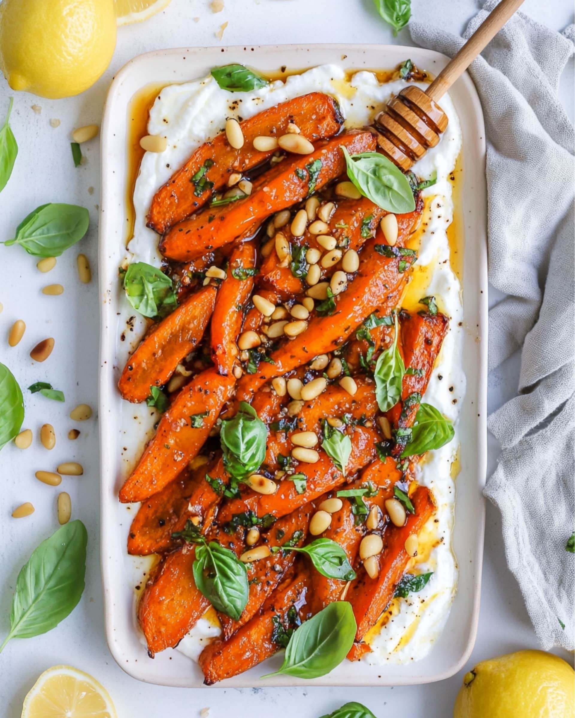 Spiced Roasted Carrots with Hot Honey Recipe