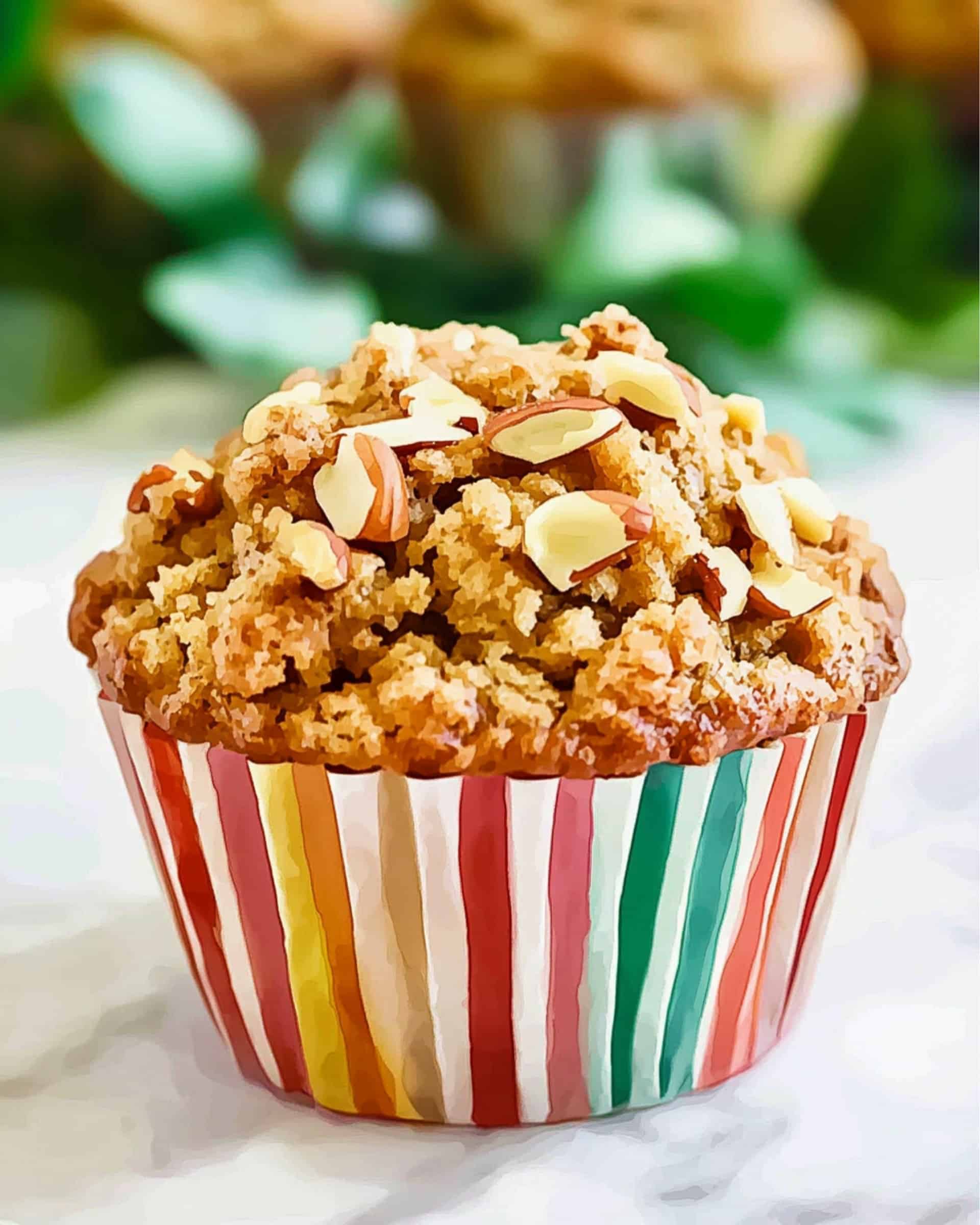 Rhubarb Streusel Muffins Recipe