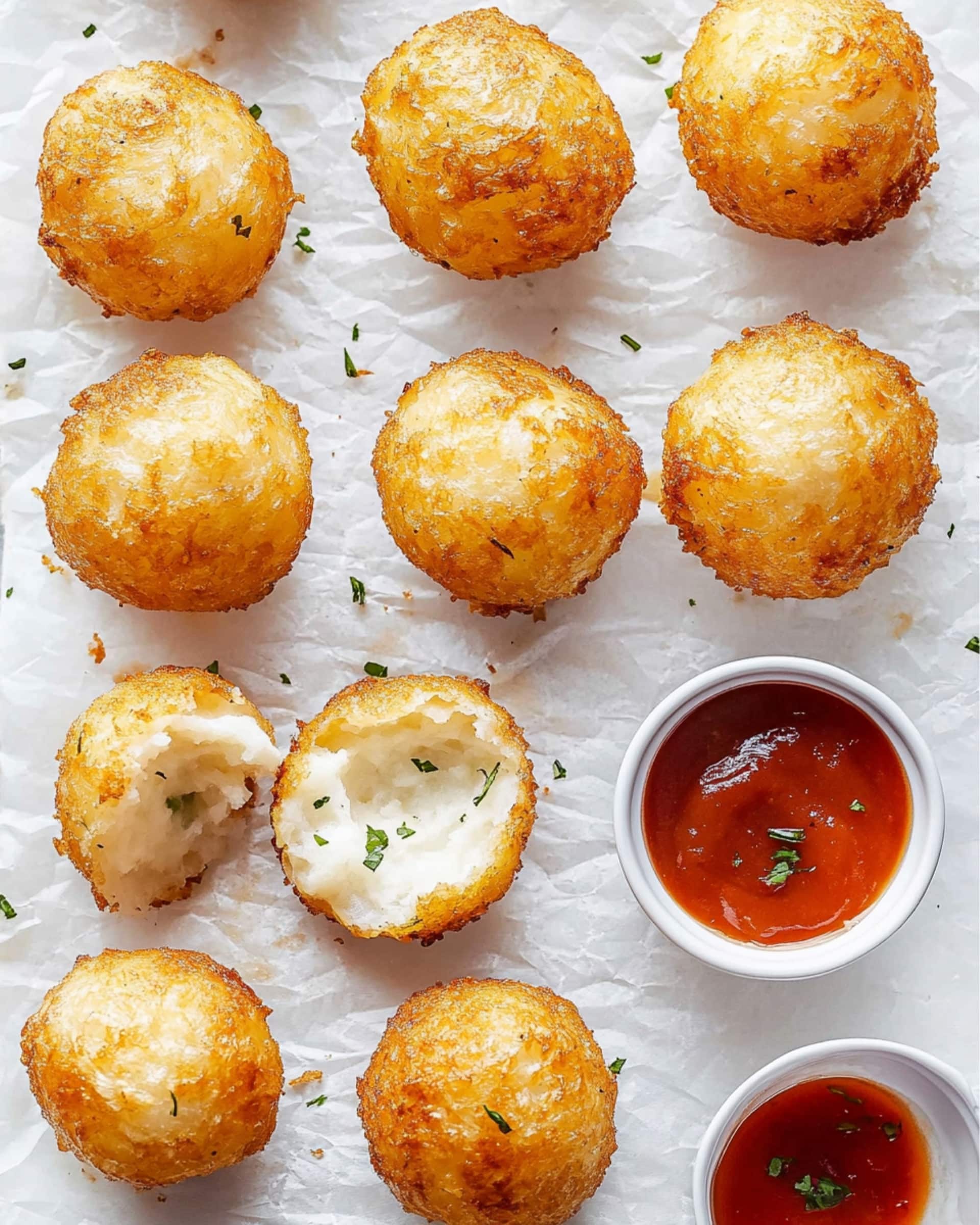 Fried Mashed Potato Balls Recipe