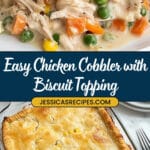 Savory Chicken and Biscuit Cobbler Recipe