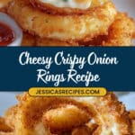 Crispy Cheesy Onion Rings Recipe