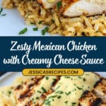 Mexican Chicken with Cheese Sauce Recipe