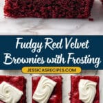 Decadent Red Velvet Brownies Recipe