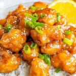 Easy Sticky Asian Lemon Chicken Recipe