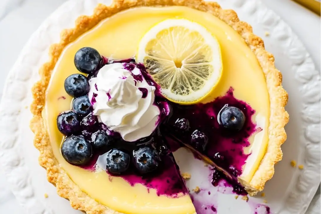 Lemon Blueberry Tart Recipe